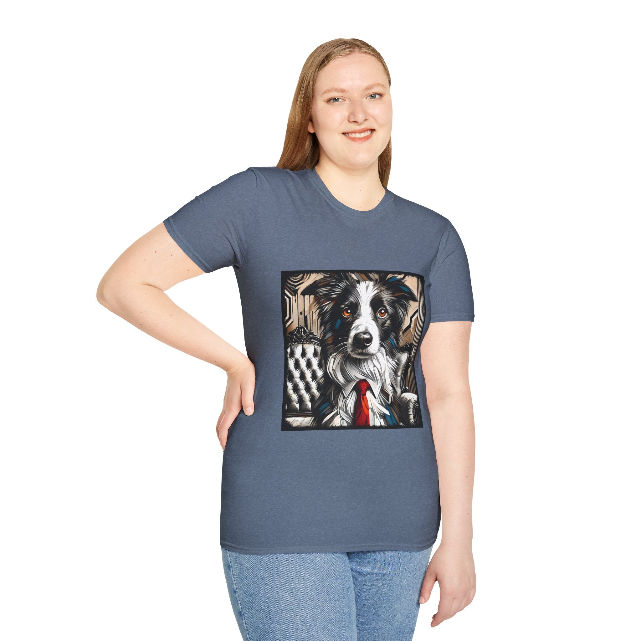 Border Collie Bold Gentleman | Unisex Dog T-Shirt