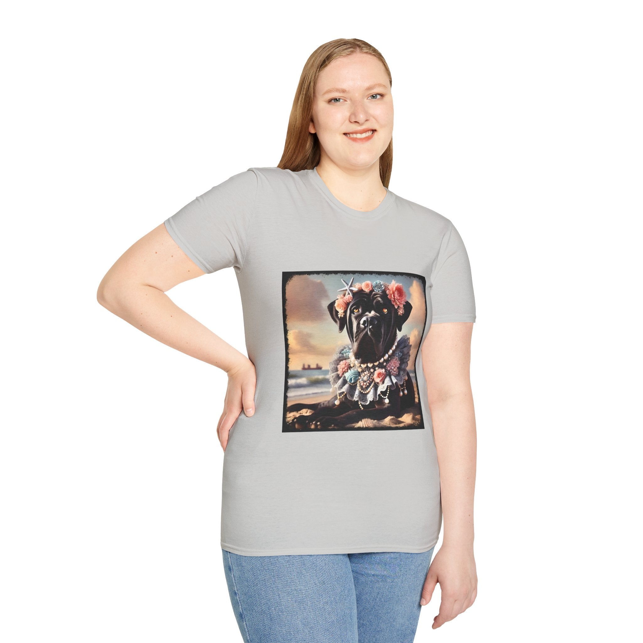 Cane Corso Beach Beauty | Unisex Dog T-Shirt