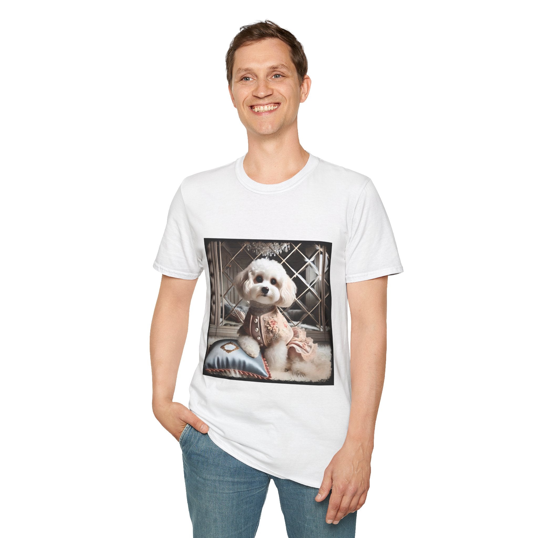 Cavapoo Parisian Princess | Unisex Dog T-Shirt