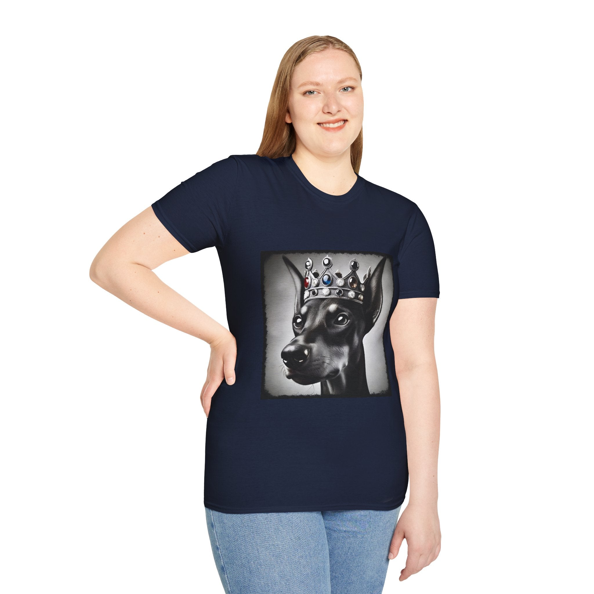 Doberman Pinscher Silver Sir | Unisex Dog T-Shirt