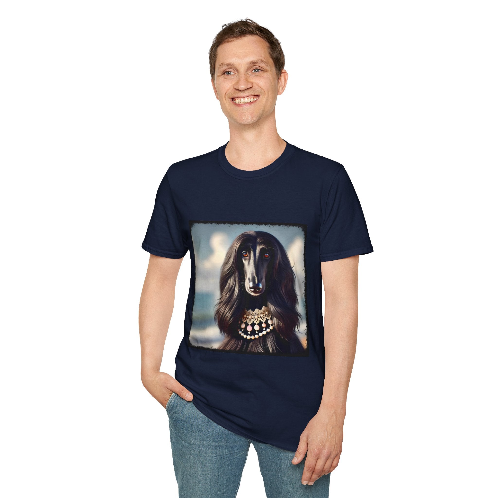 Afghan Hound Beach Bombshell | Unisex Dog T-Shirt