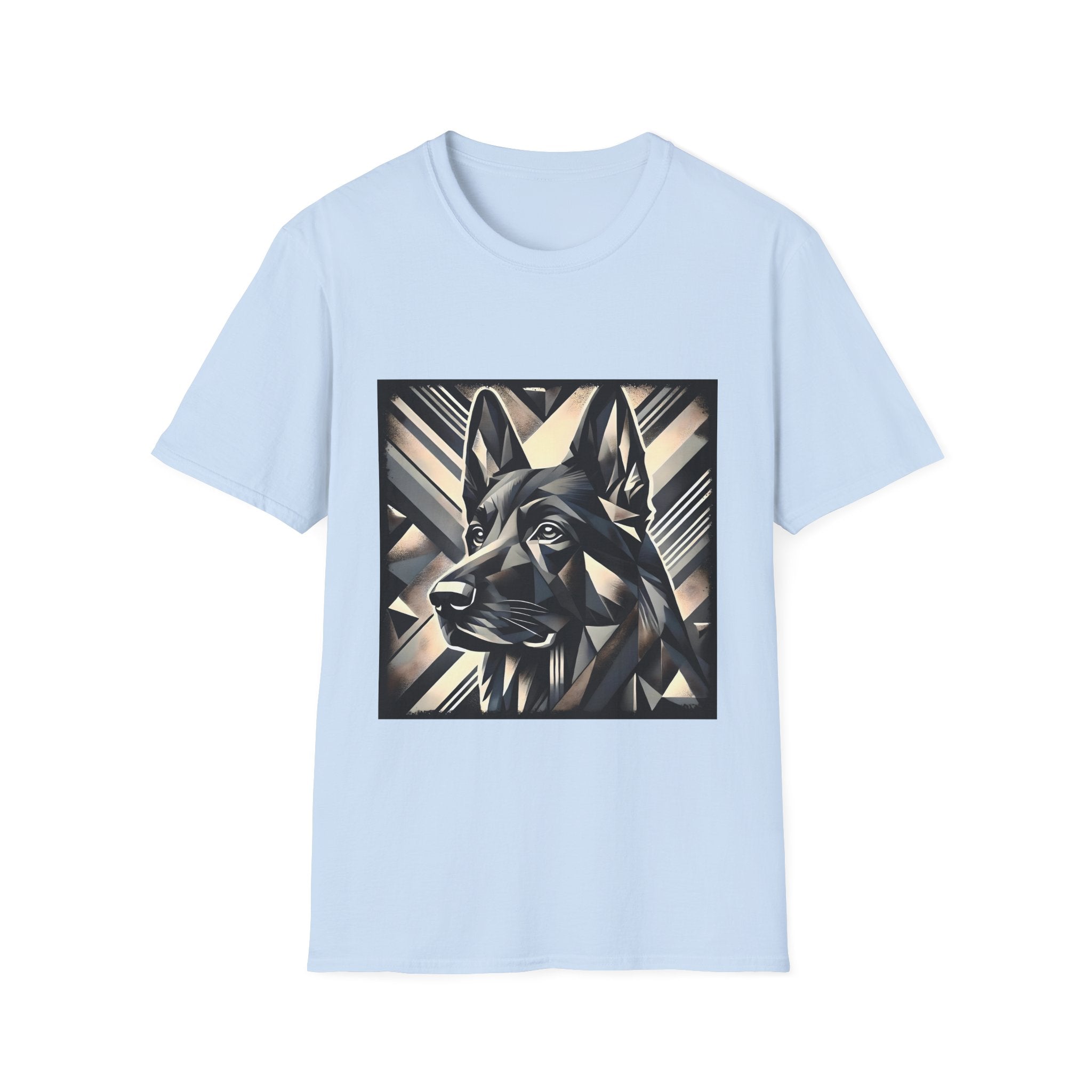 German Shepherd Geometric | Unisex Dog T-Shirt