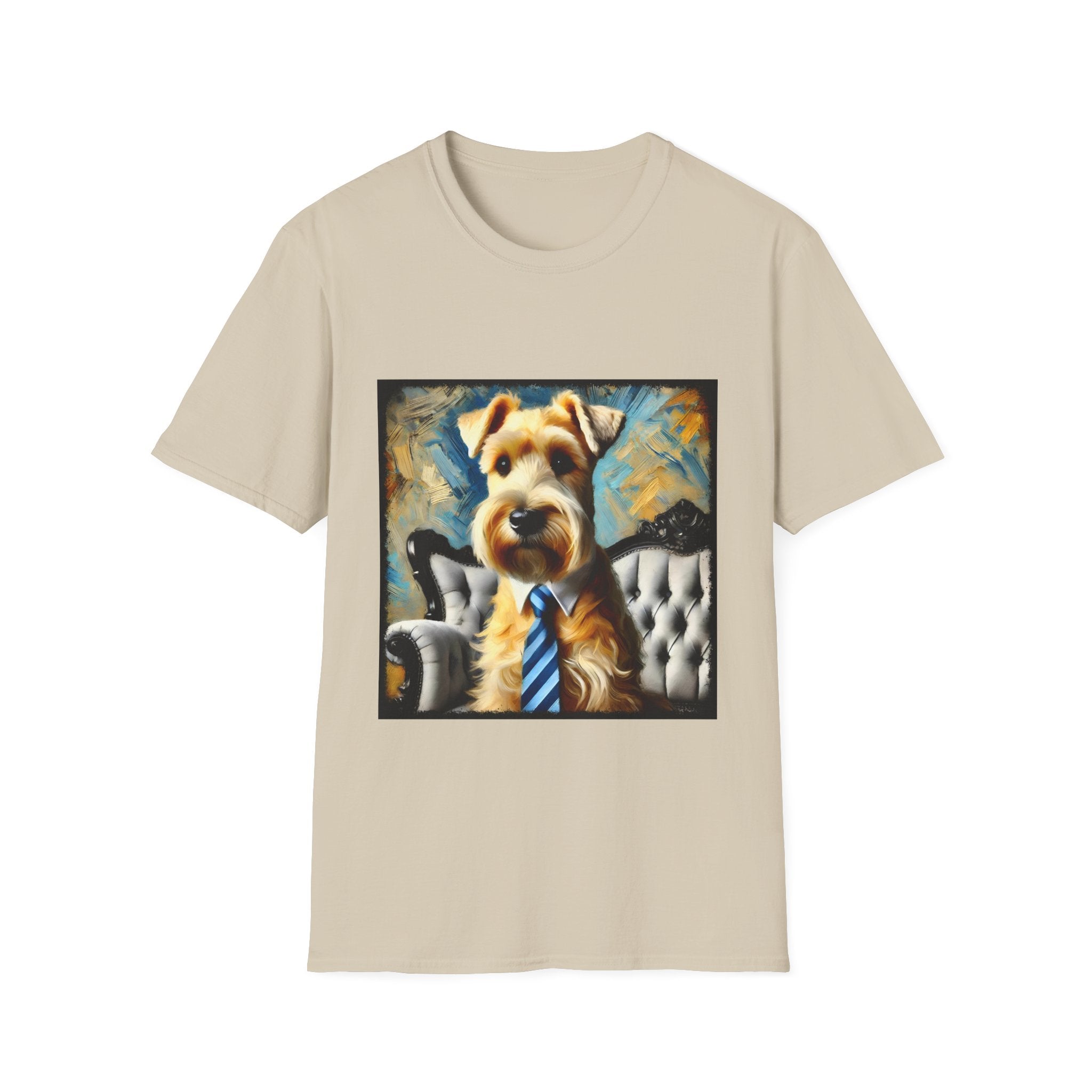 Wheaten Terrier Dapper Dawg | Unisex Dog T-Shirt