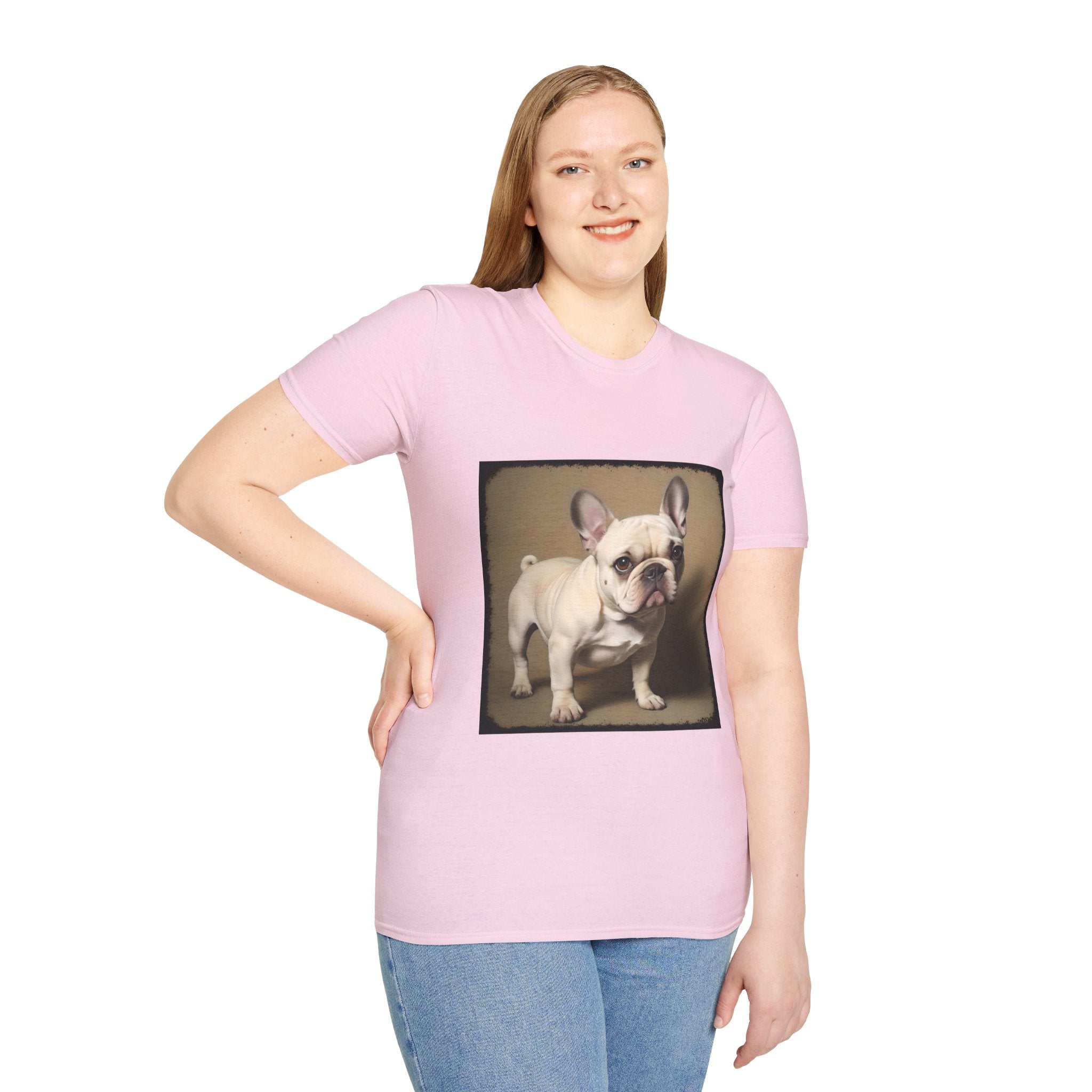 French Bulldog Sweet Portrait | Unisex Dog T-Shirt