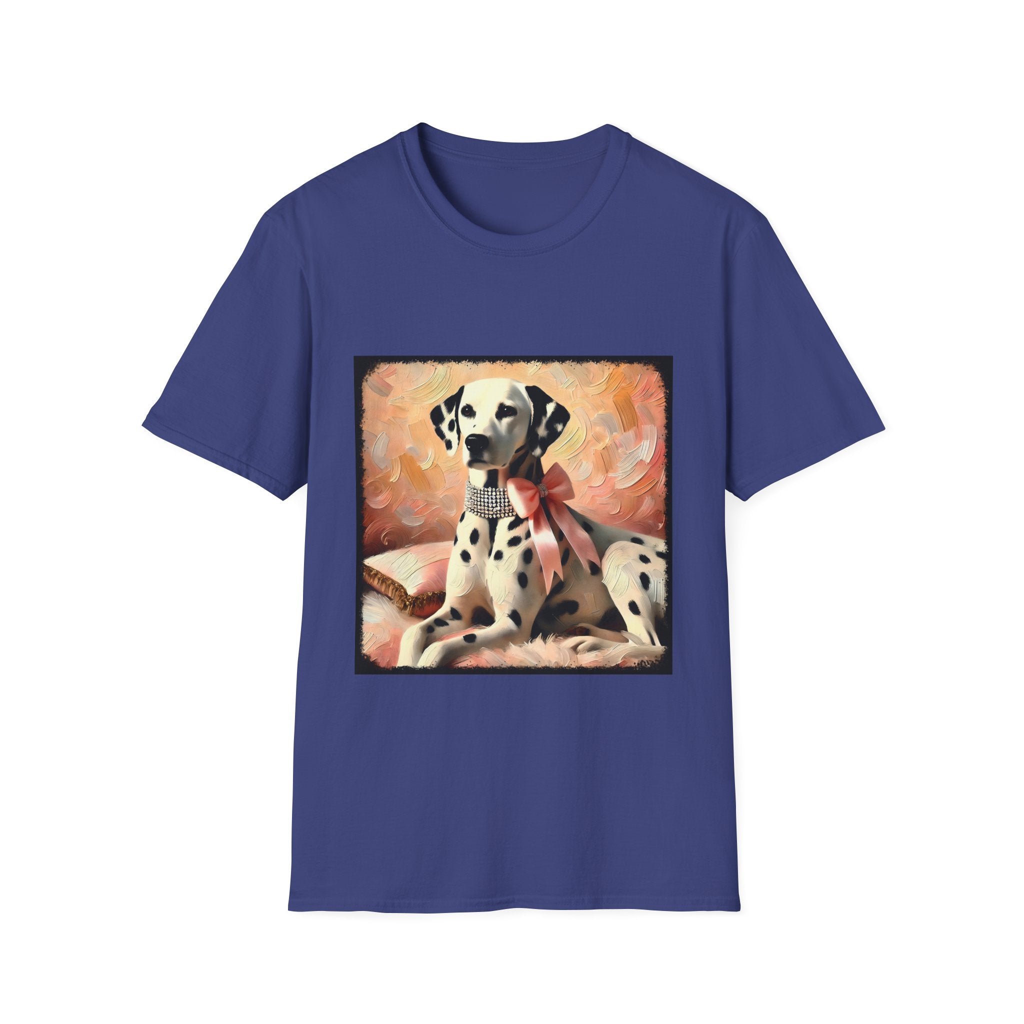 Dalmatian Diamond Bow Classic | Unisex Dog T-Shirt