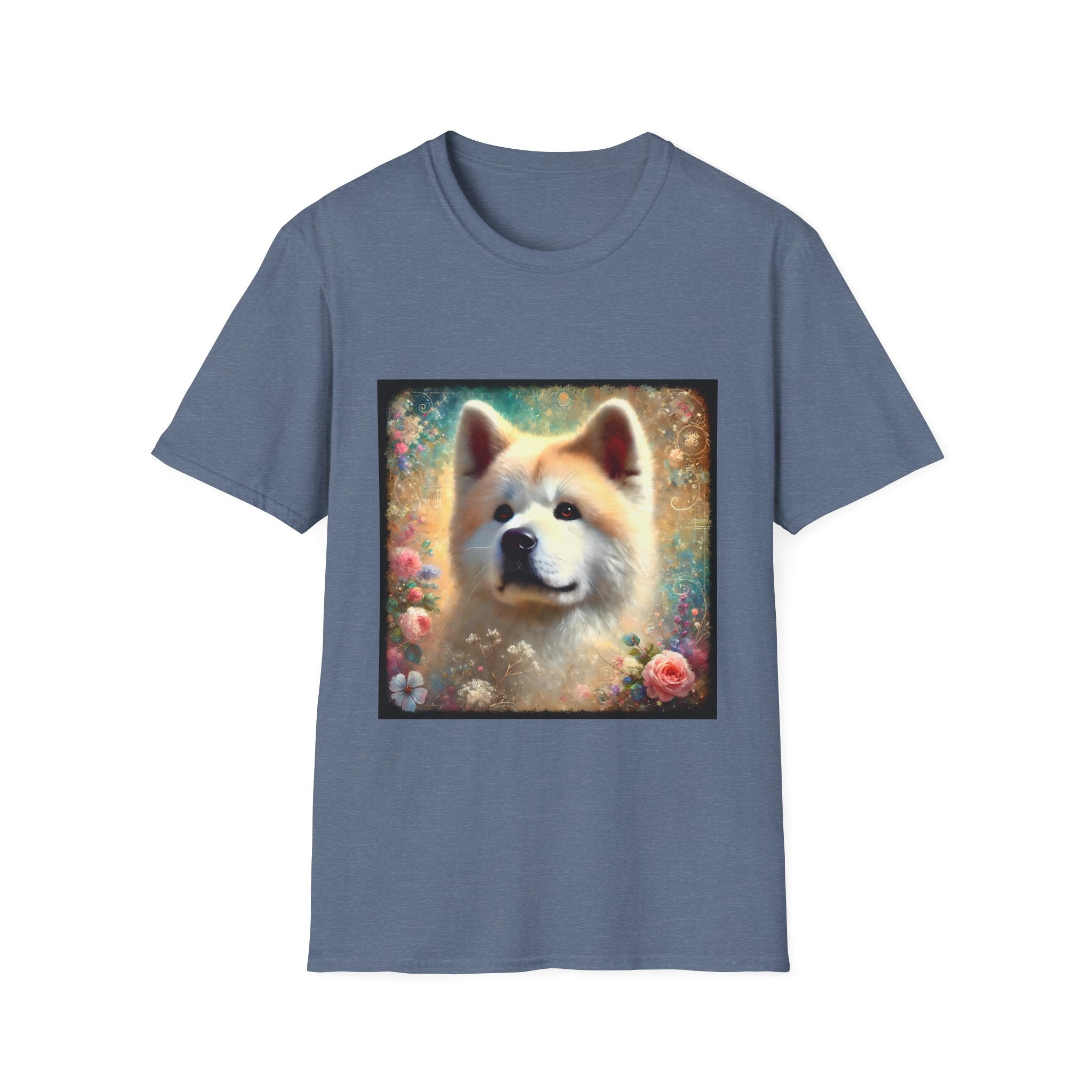 Akita Cosmic Garden | Unisex Dog T-Shirt
