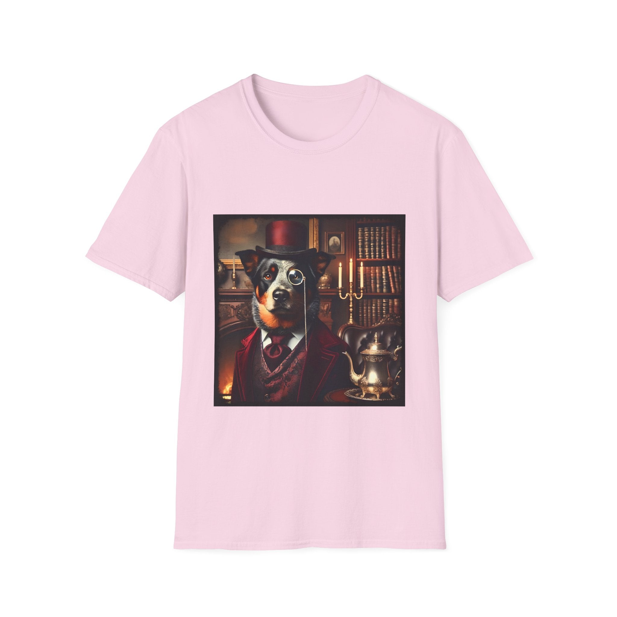 Australian Cattle Dog Mister Monacle | Unisex Dog T-Shirt