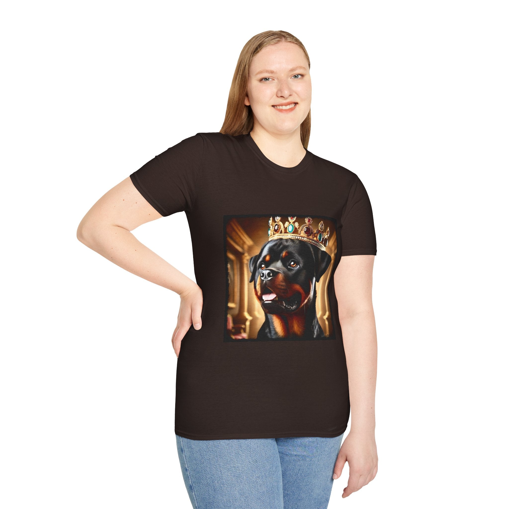 Rottweiler Royal Reign | Unisex Dog T-Shirt