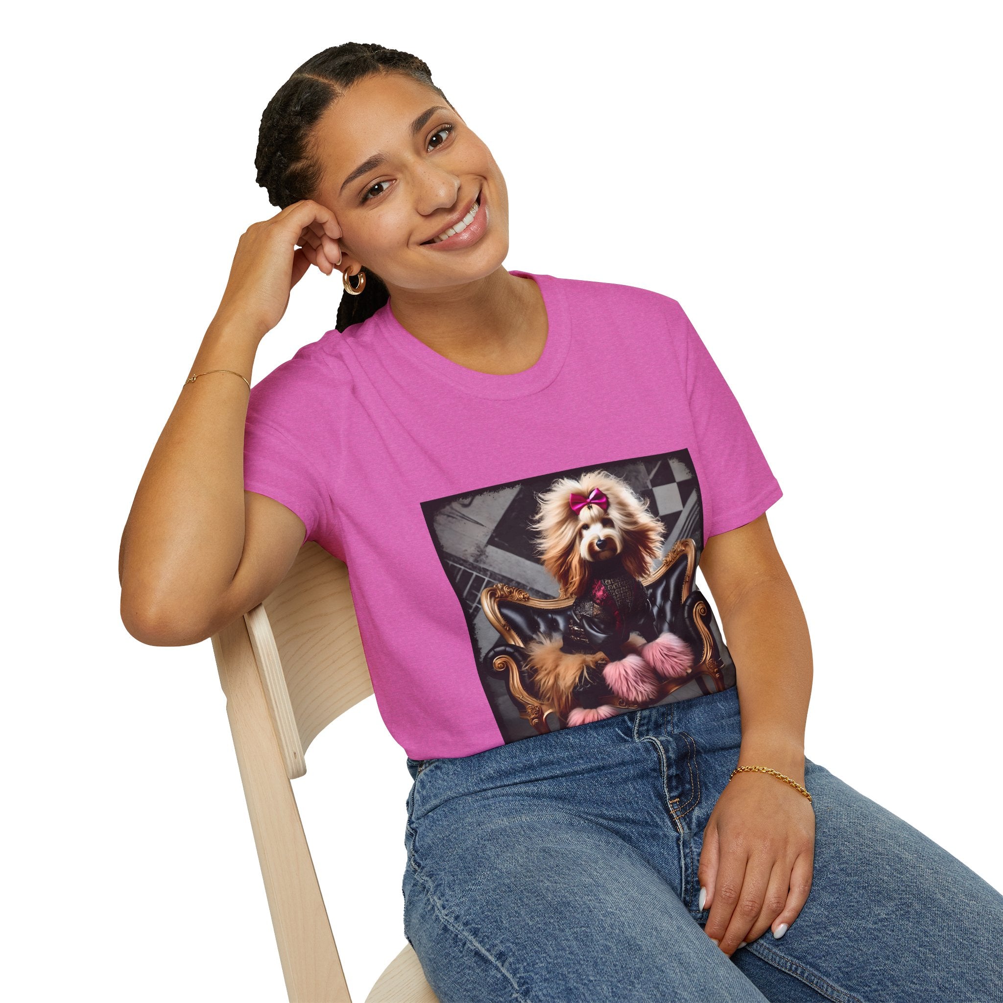 Goldendoodle Fierce Fashionista | Unisex Dog T-Shirt
