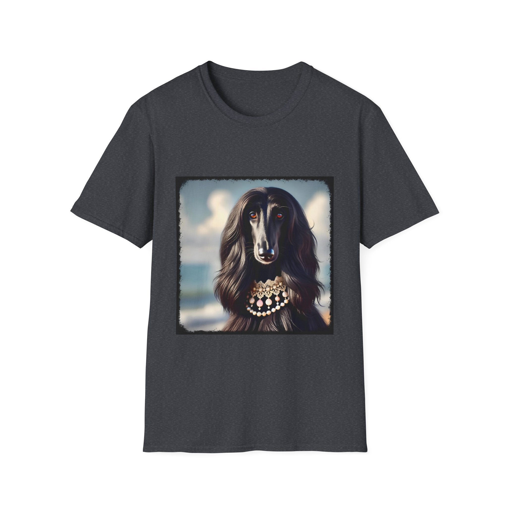 Afghan Hound Beach Bombshell | Unisex Dog T-Shirt