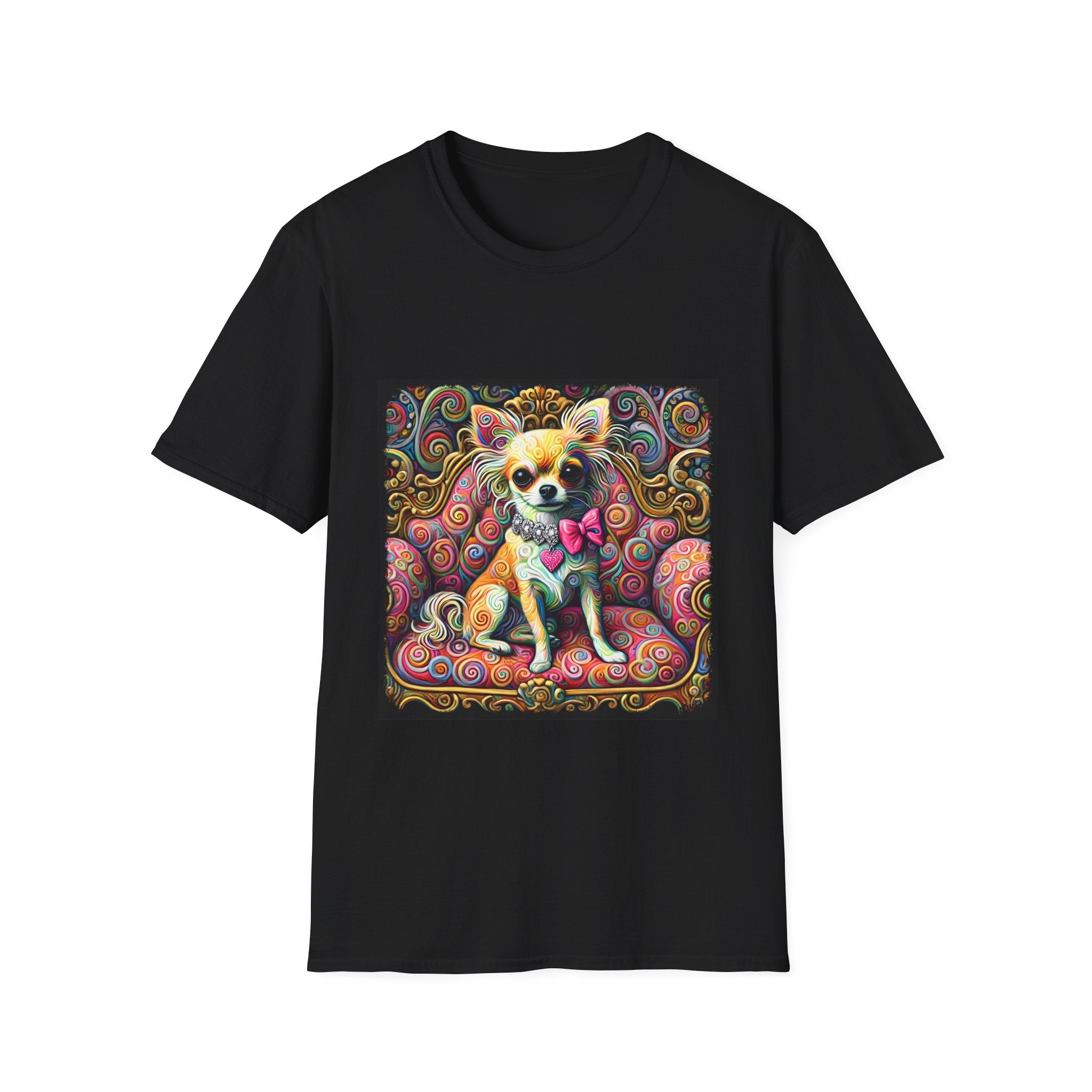 Chihuahua Love Swirl | Unisex Dog T-Shirt