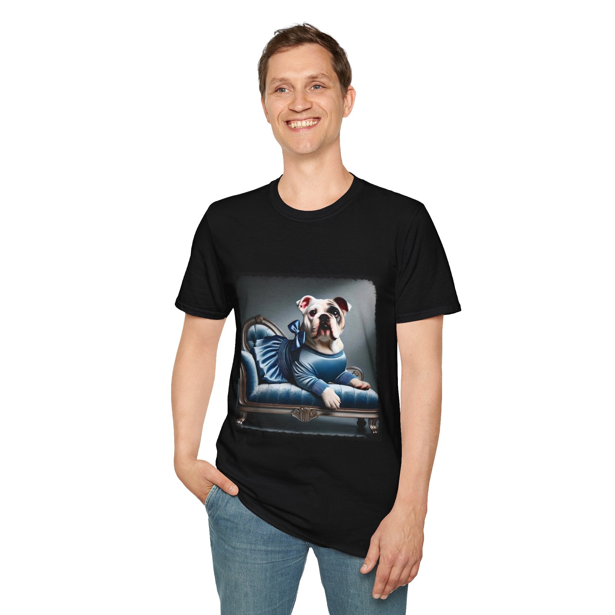 Bulldog Insta Glam | Unisex Dog T-Shirt