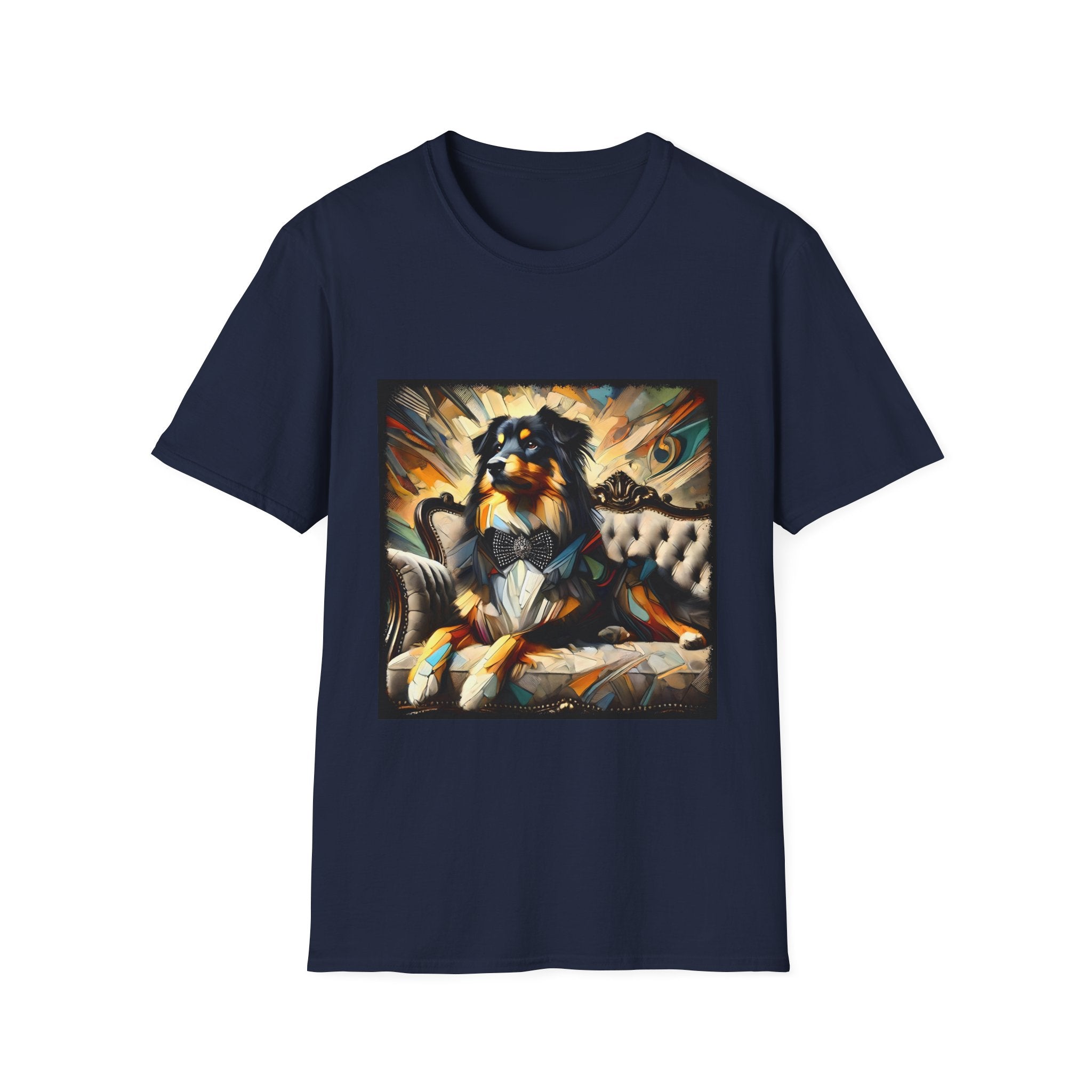 Miniature American Shepherd Bowtie Classic |  Unisex Dog T-Shirt