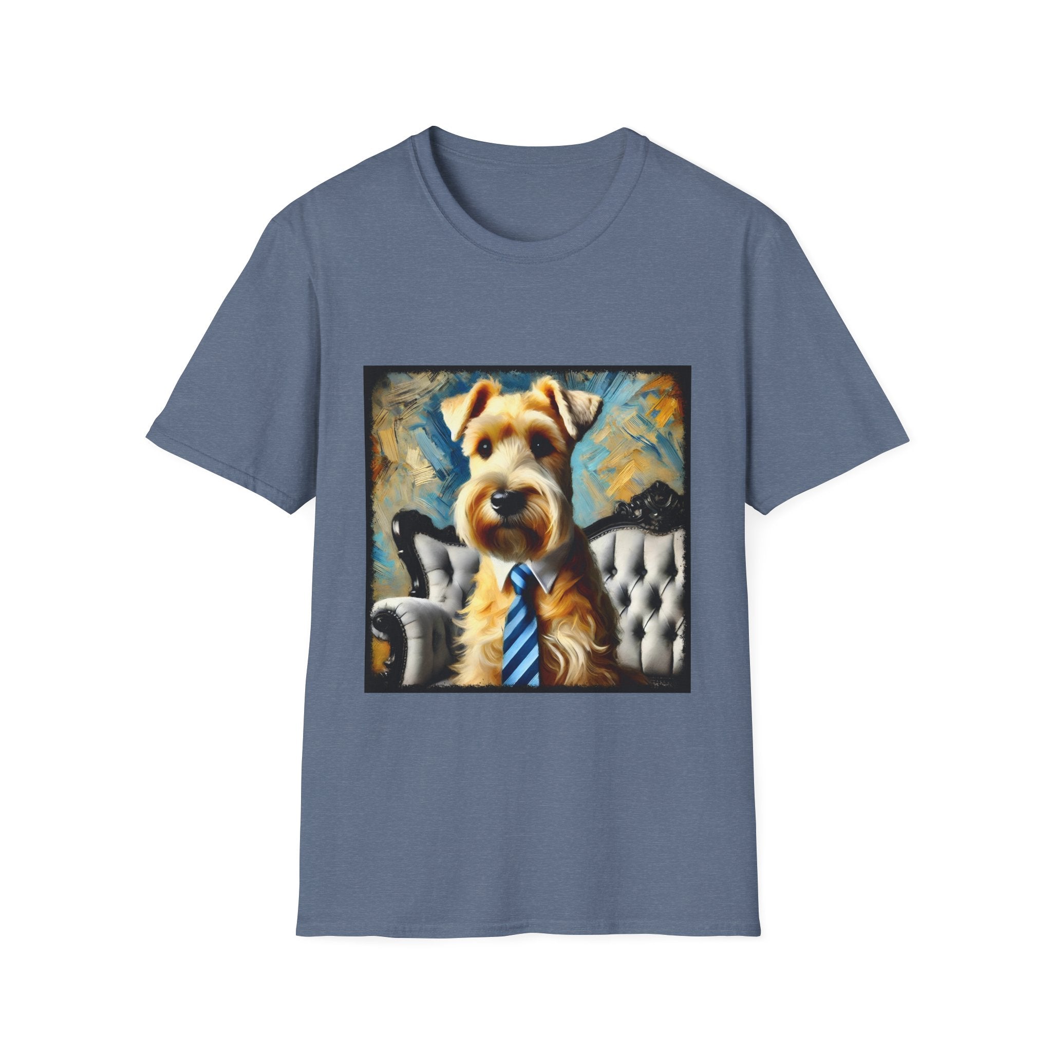 Wheaten Terrier Dapper Dawg | Unisex Dog T-Shirt
