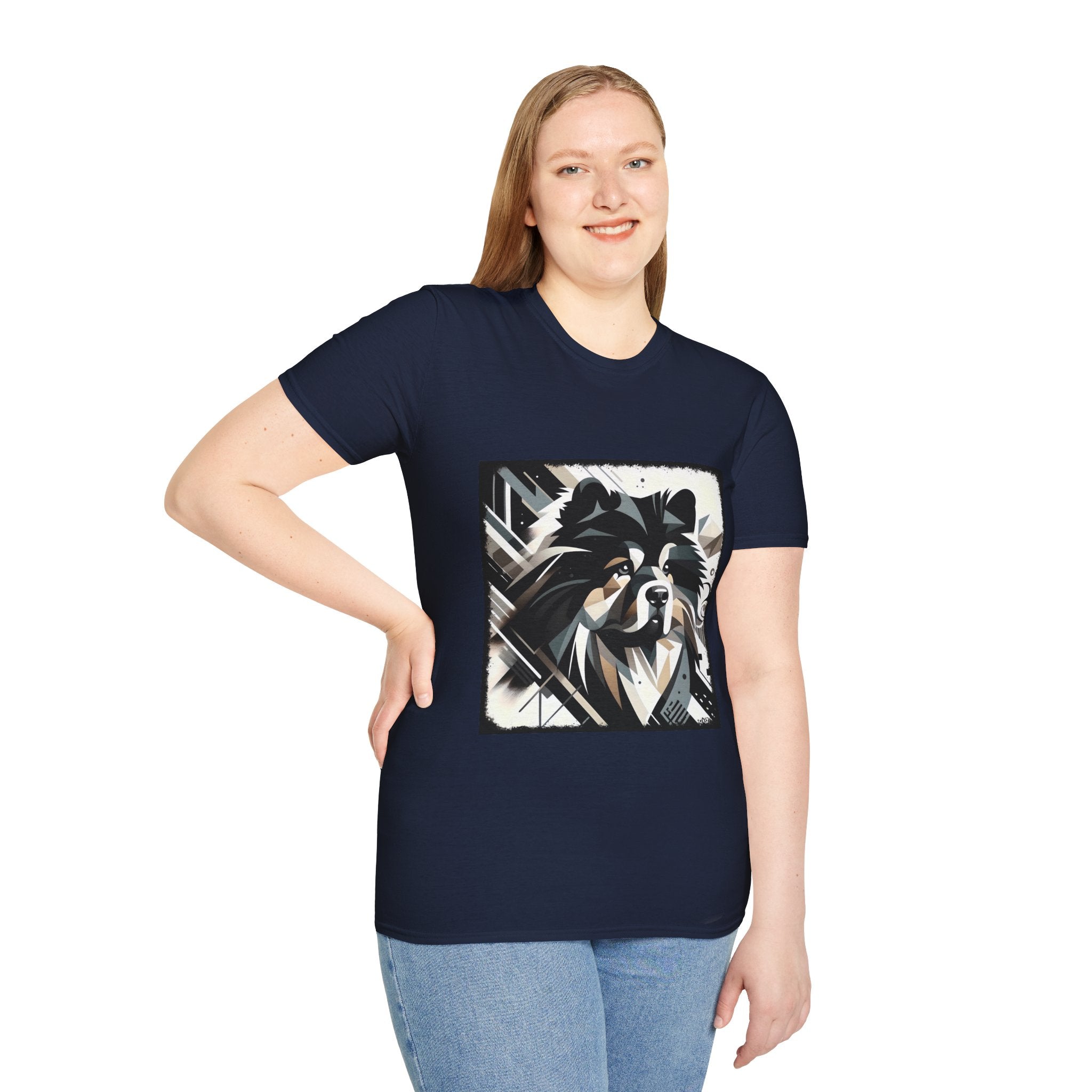 Chow Chow Bold Geometric | Unisex Dog T-Shirt