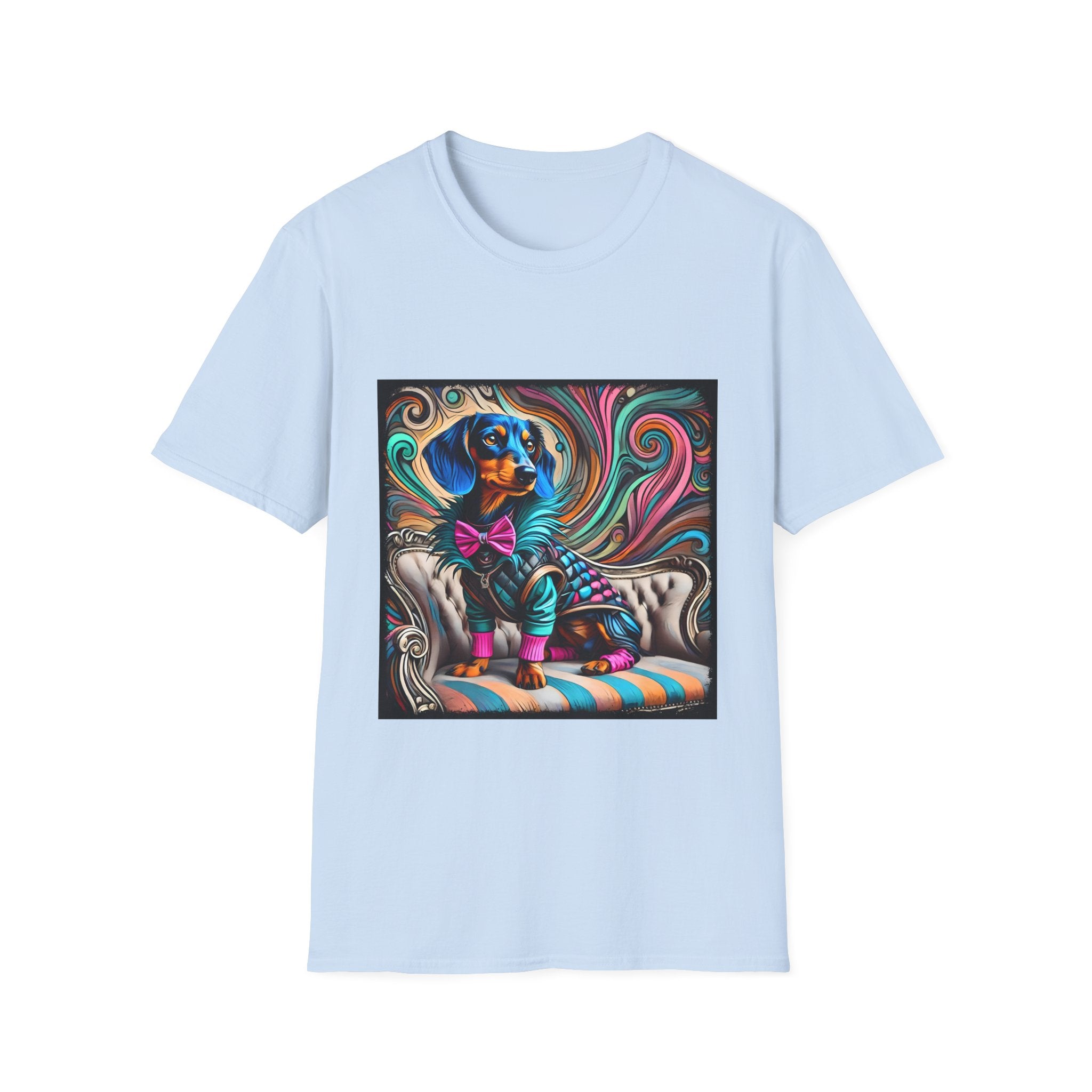 Dachshund Blue Rocker | Unisex Dog T-Shirt
