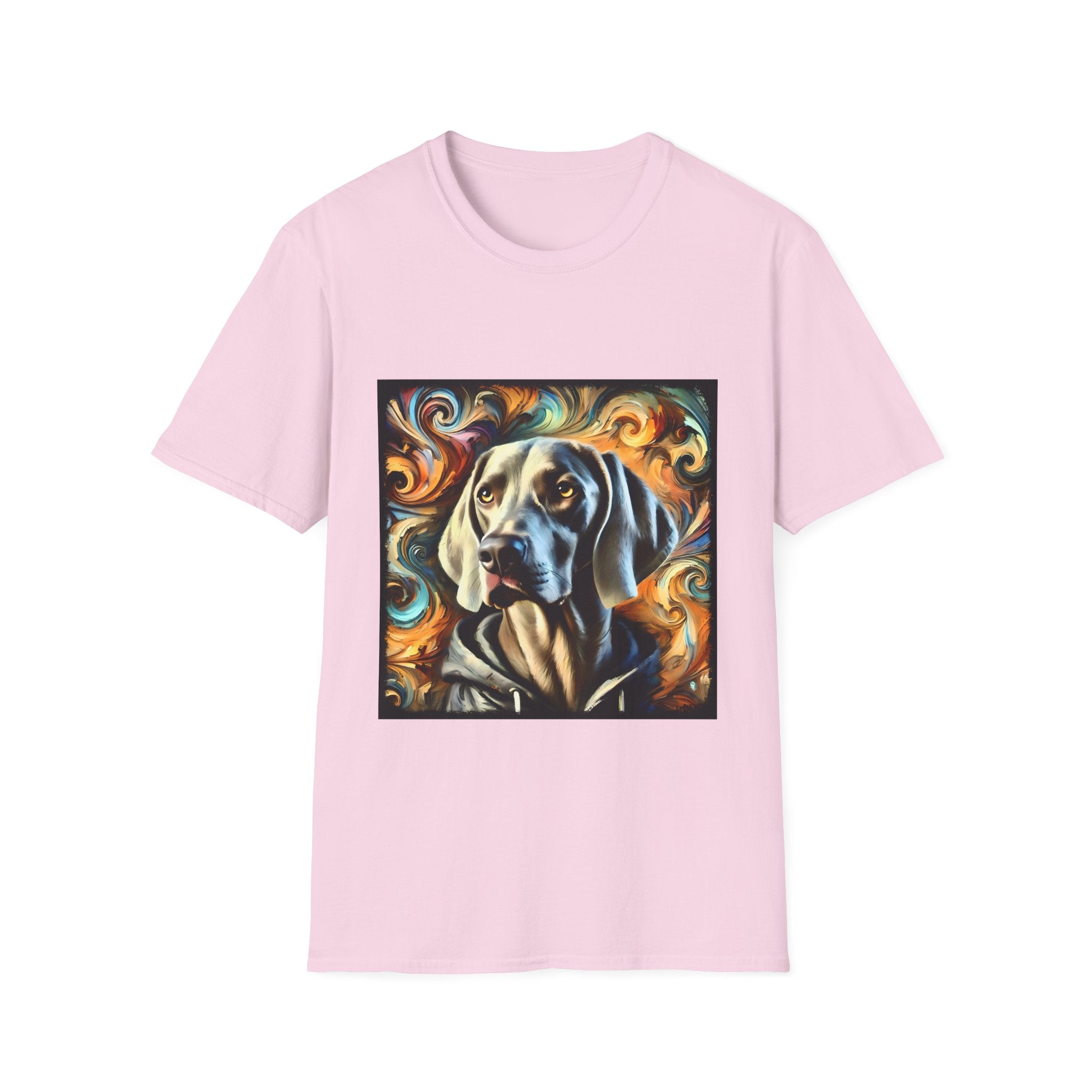 Weimaraner Warm Swirl | Unisex Dog T-Shirt