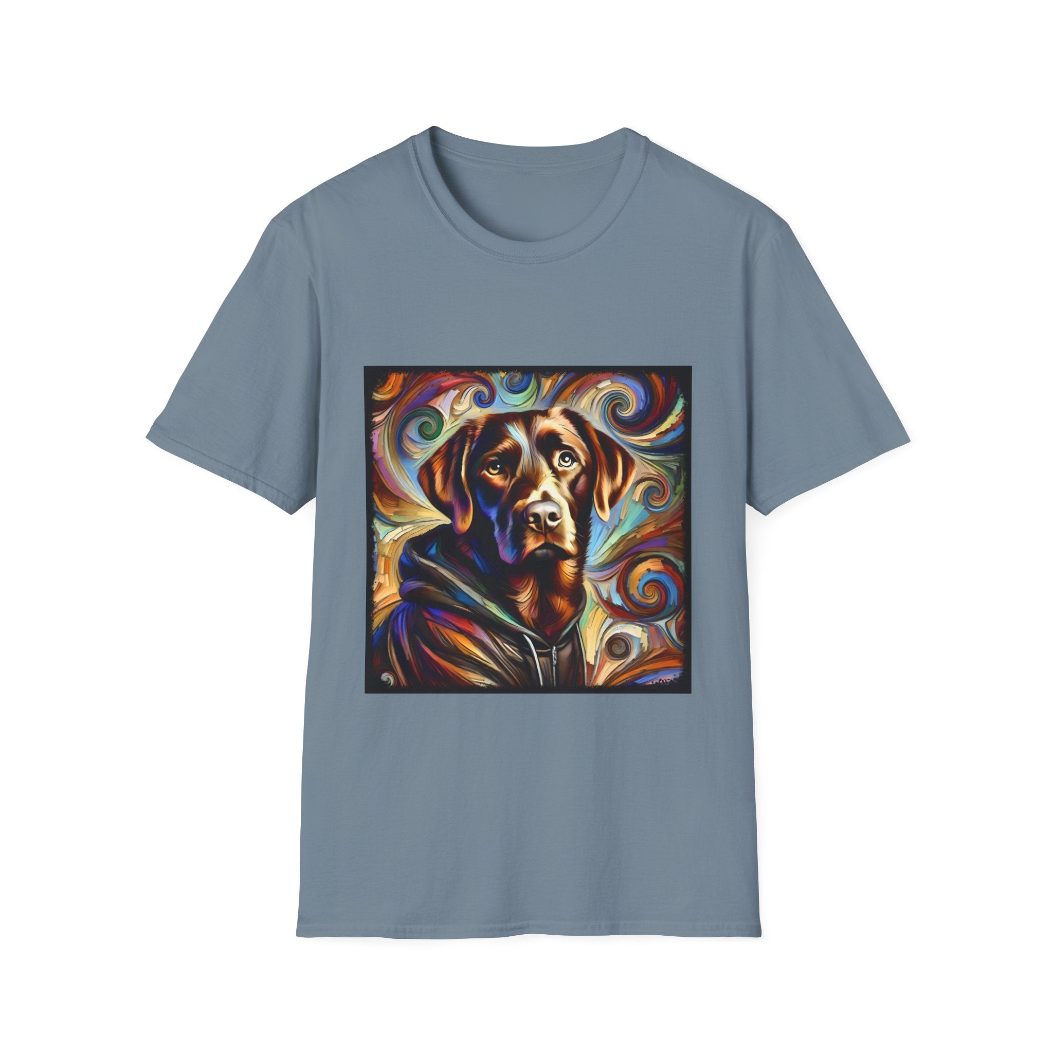 Labrador Retriever Relaxed Swirl | Unisex Dog T-Shirt