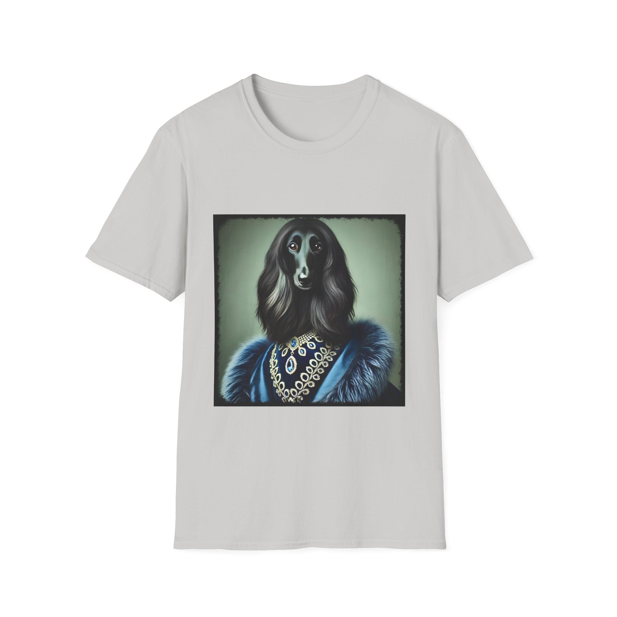 Afghan Hound Blue Belle | Unisex Dog T-Shirt