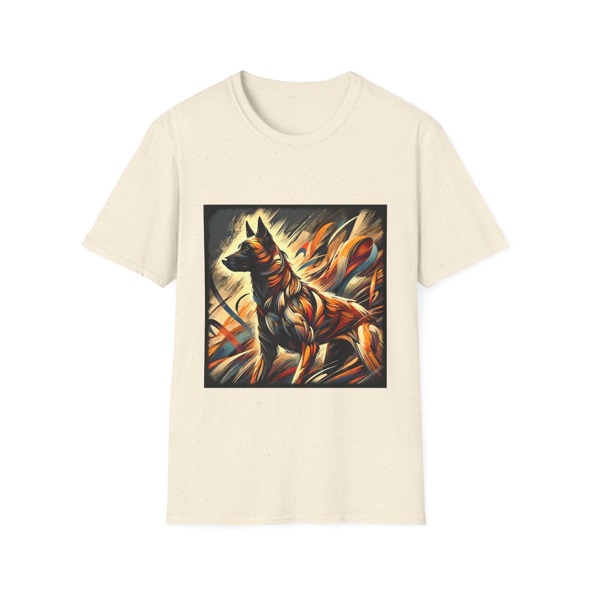 Belgian Malinois Fire Classic | Unisex Dog T-Shirt