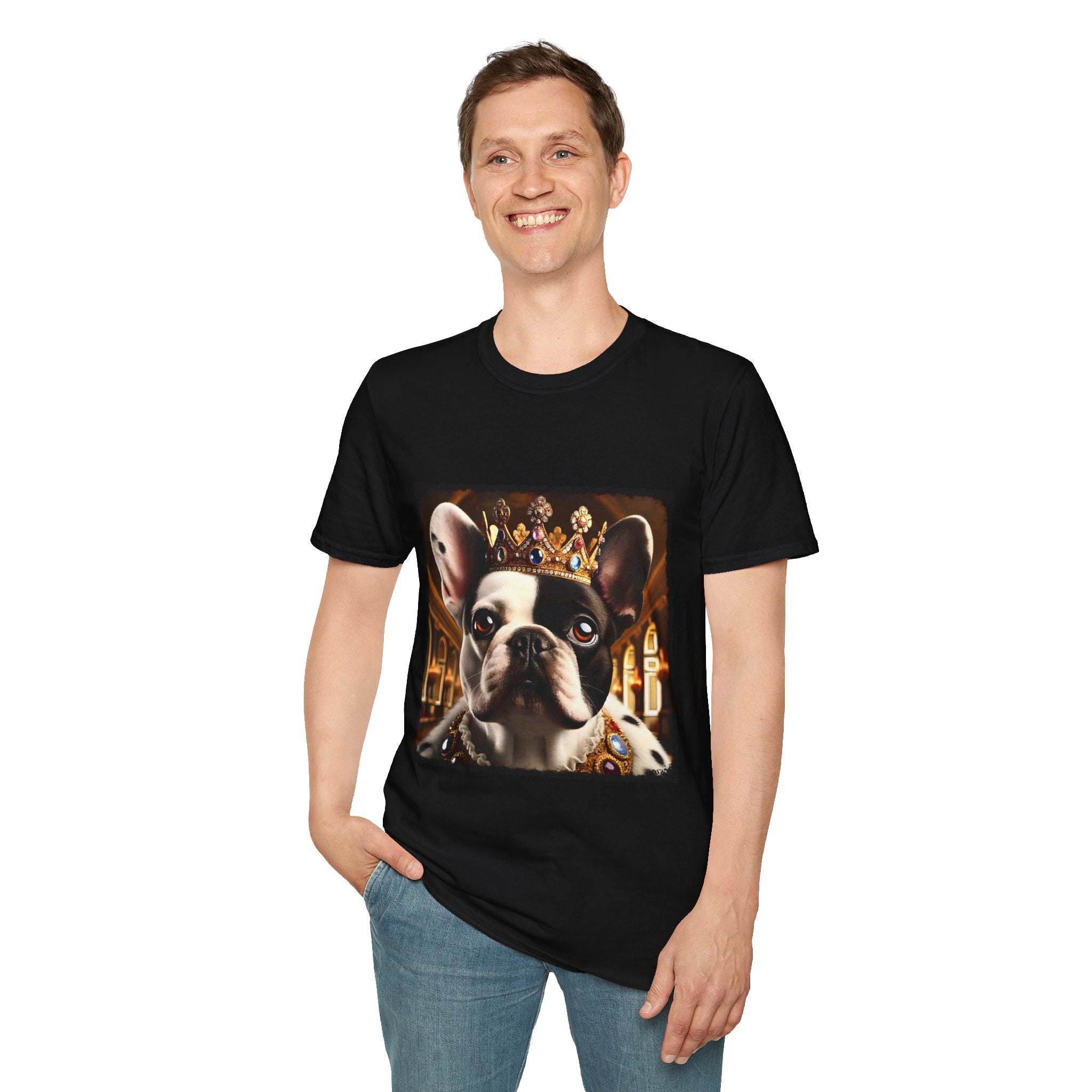 French Bulldog Majestic Bling | Unisex Dog T-Shirt