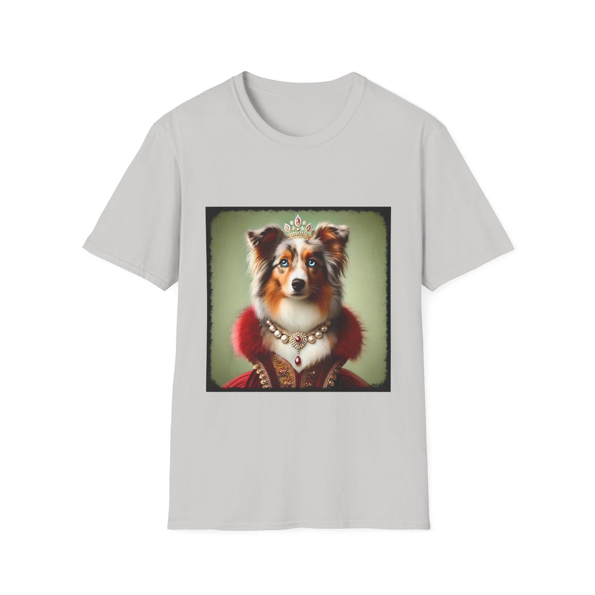 Miniature American Shepherd Red Merle Queen | Unisex Dog T-Shirt