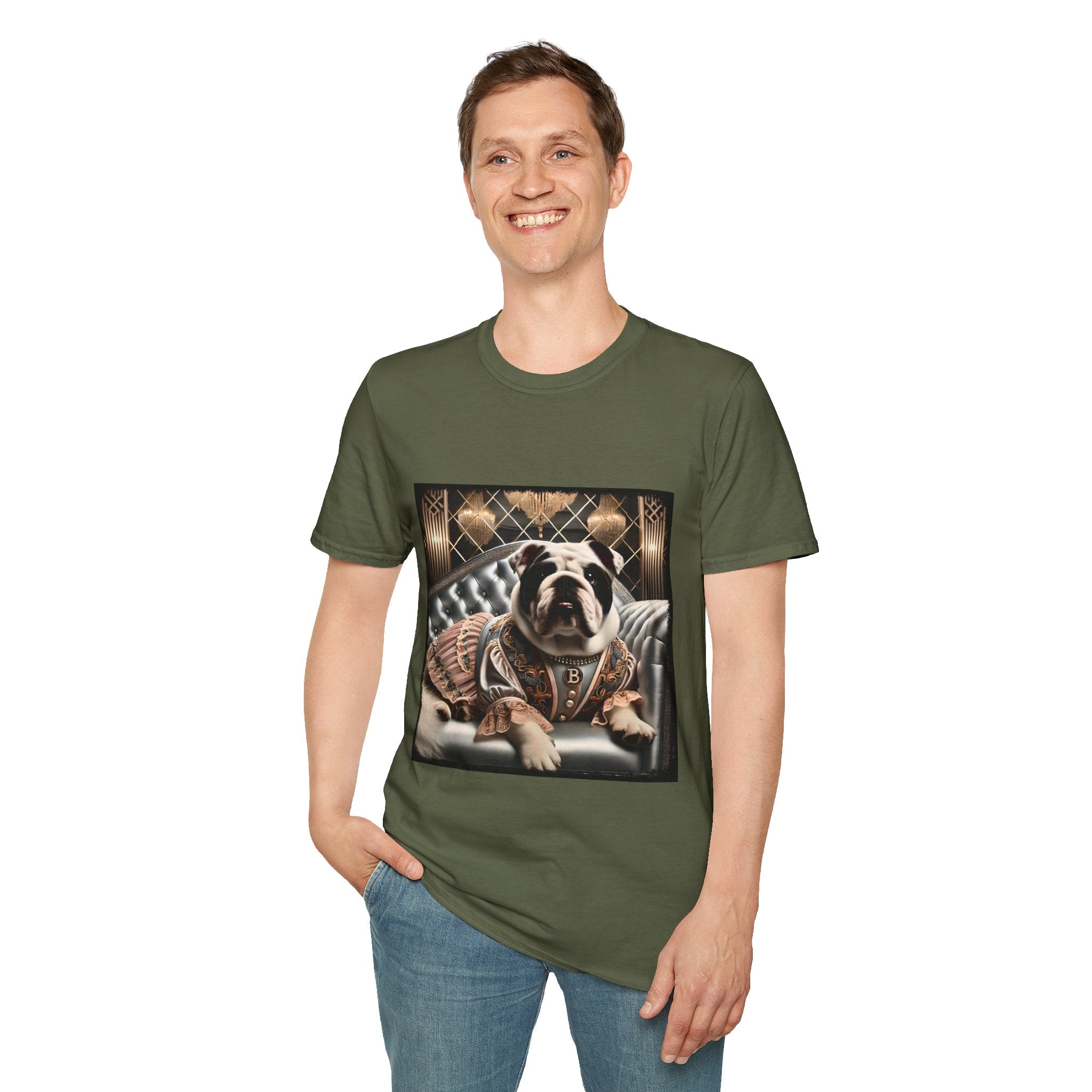 Bulldog Vogue Vixen | Unisex Dog T-Shirt