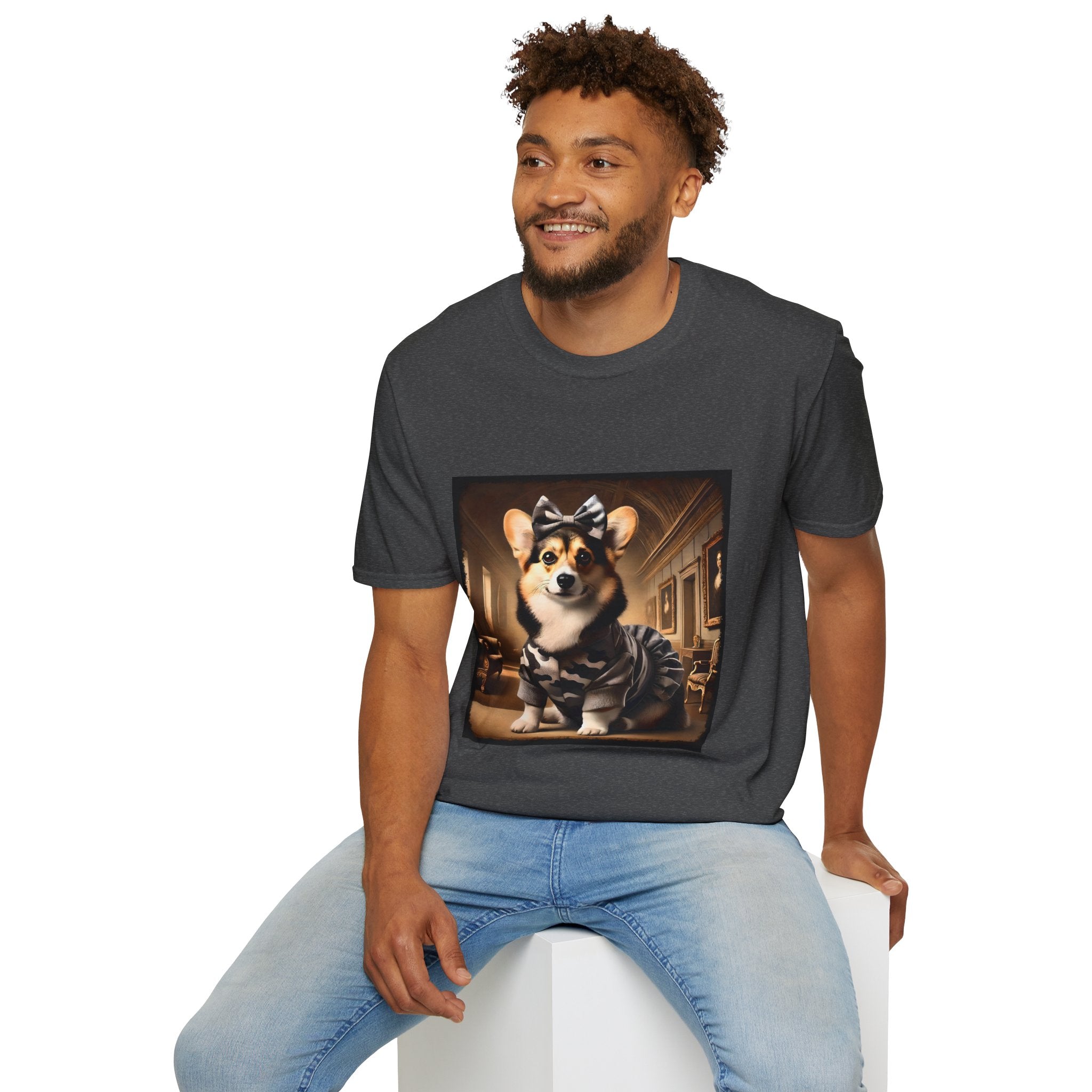 Pembroke Welsh Corgi Camo Diva | Unisex Dog T-Shirt
