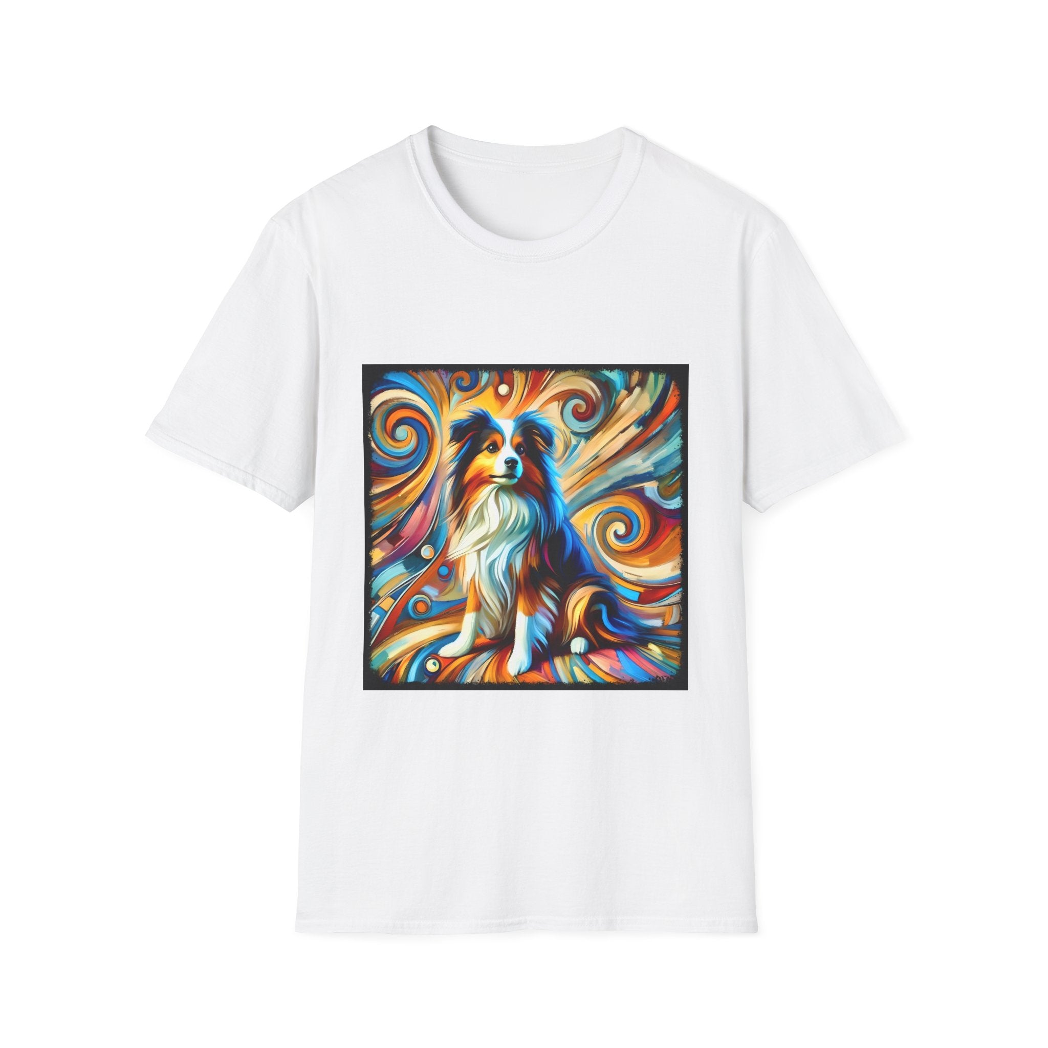 Miniature American Shepherd Vivid Swirl | Unisex Dog T-Shirt