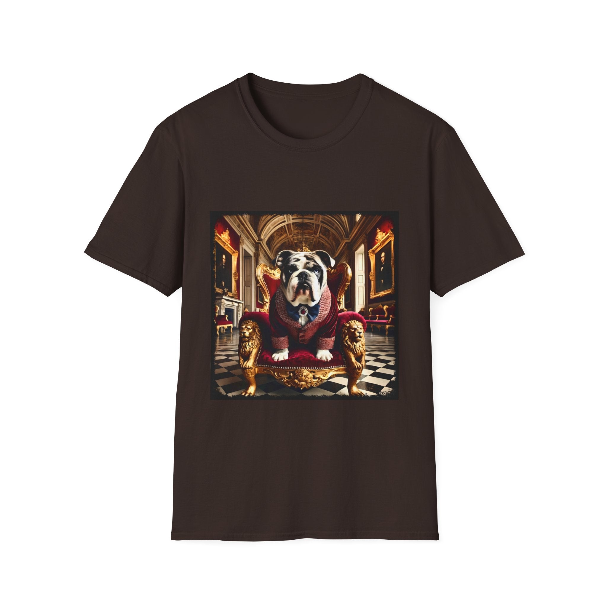 Bulldog Crimson King | Unisex Dog T-Shirt
