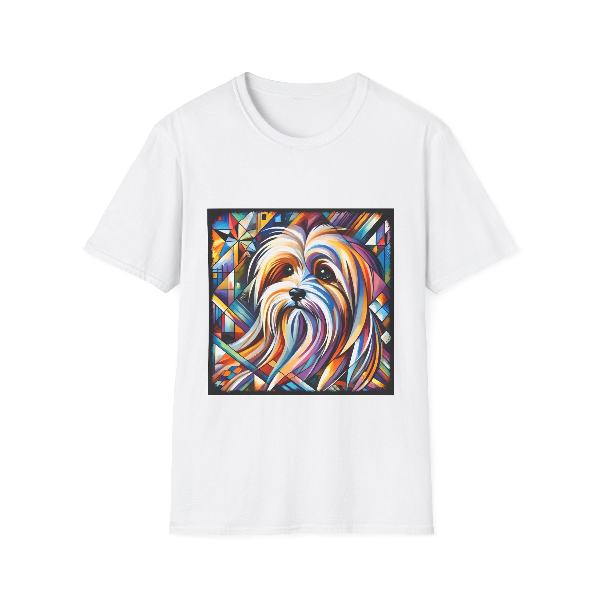 Havanese Multicolor Geometric |  Unisex Dog T-Shirt