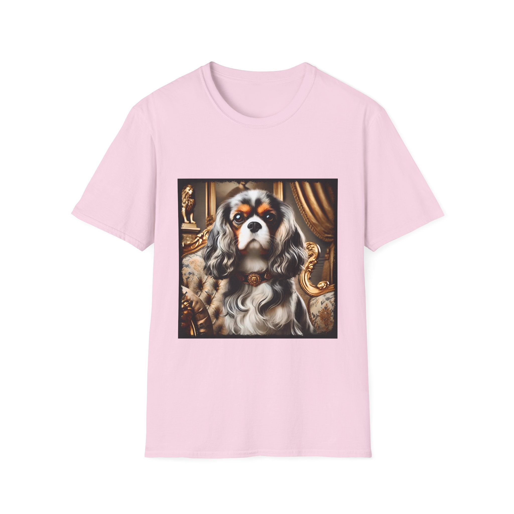 Cavalier King Charles Spaniel Gold Drip | Unisex Dog T-Shirt
