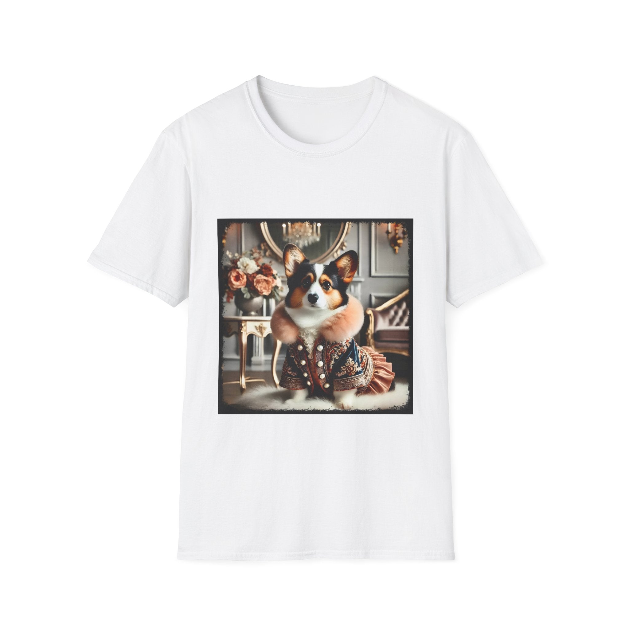 Pembroke Welsh Corgi Posh Paw | Unisex Dog T-Shirt