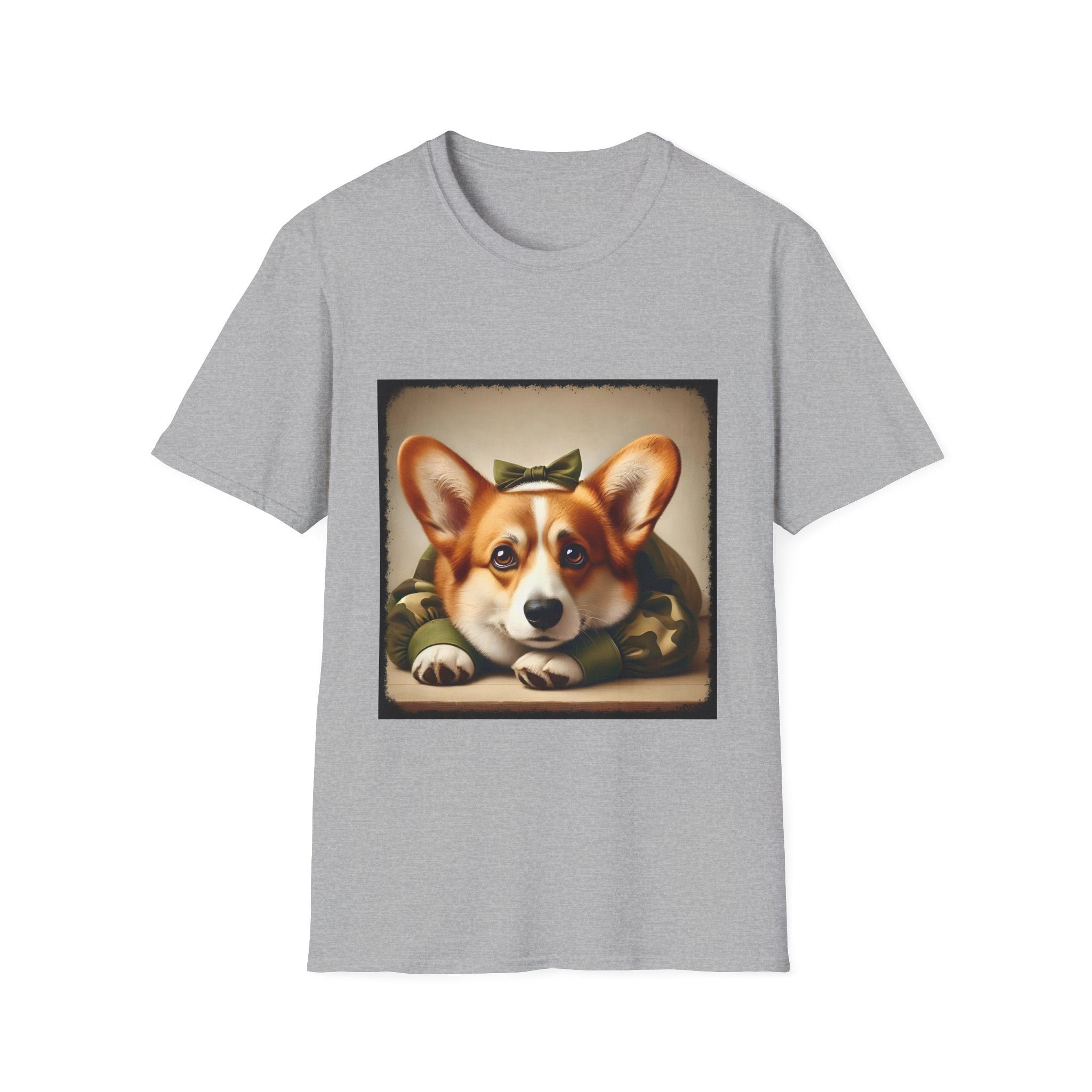 Pembroke Welsh Corgi Combat Cutie | Unisex Dog T-Shirt