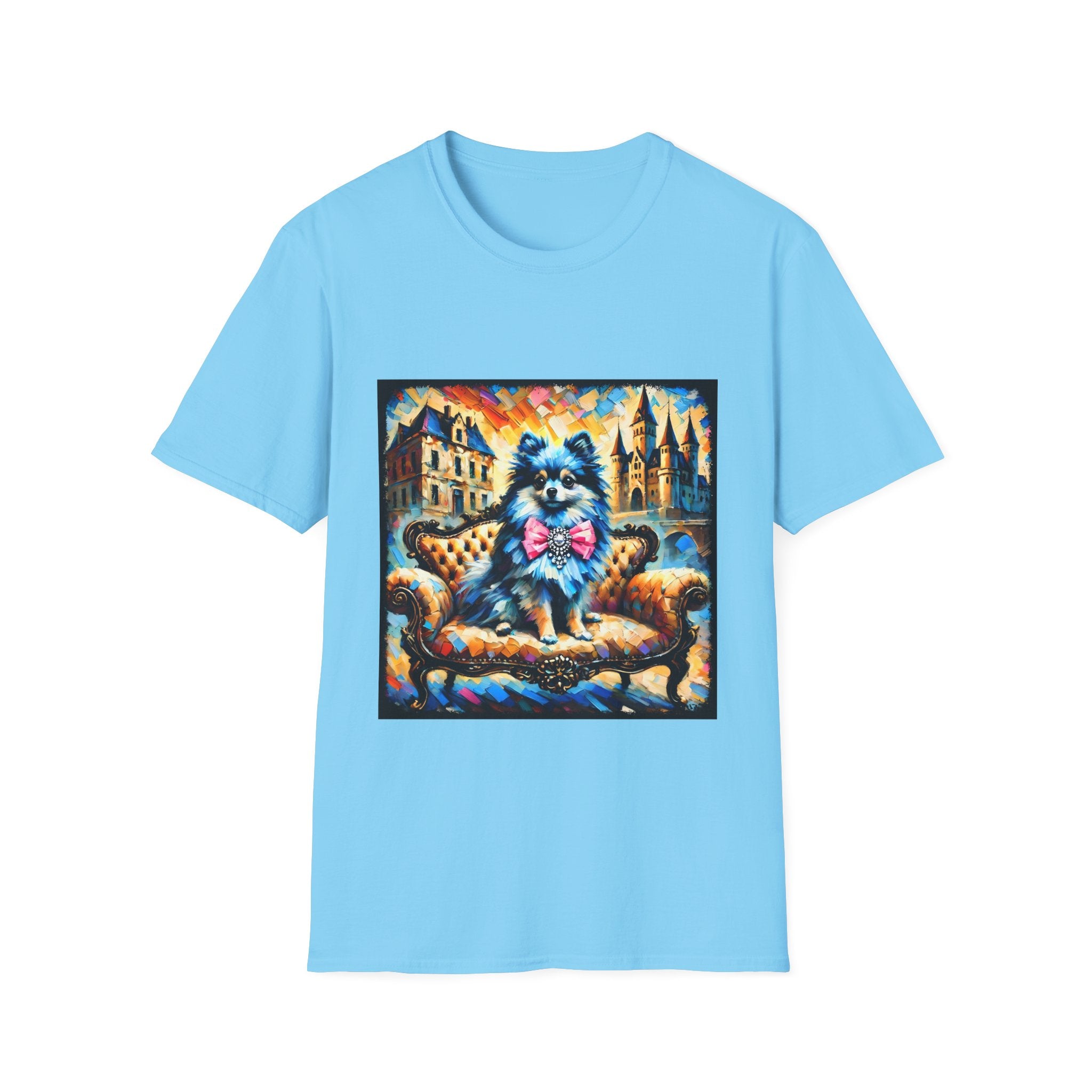 Pomeranian Blue Diamond Classic | Unisex Dog T-Shirt