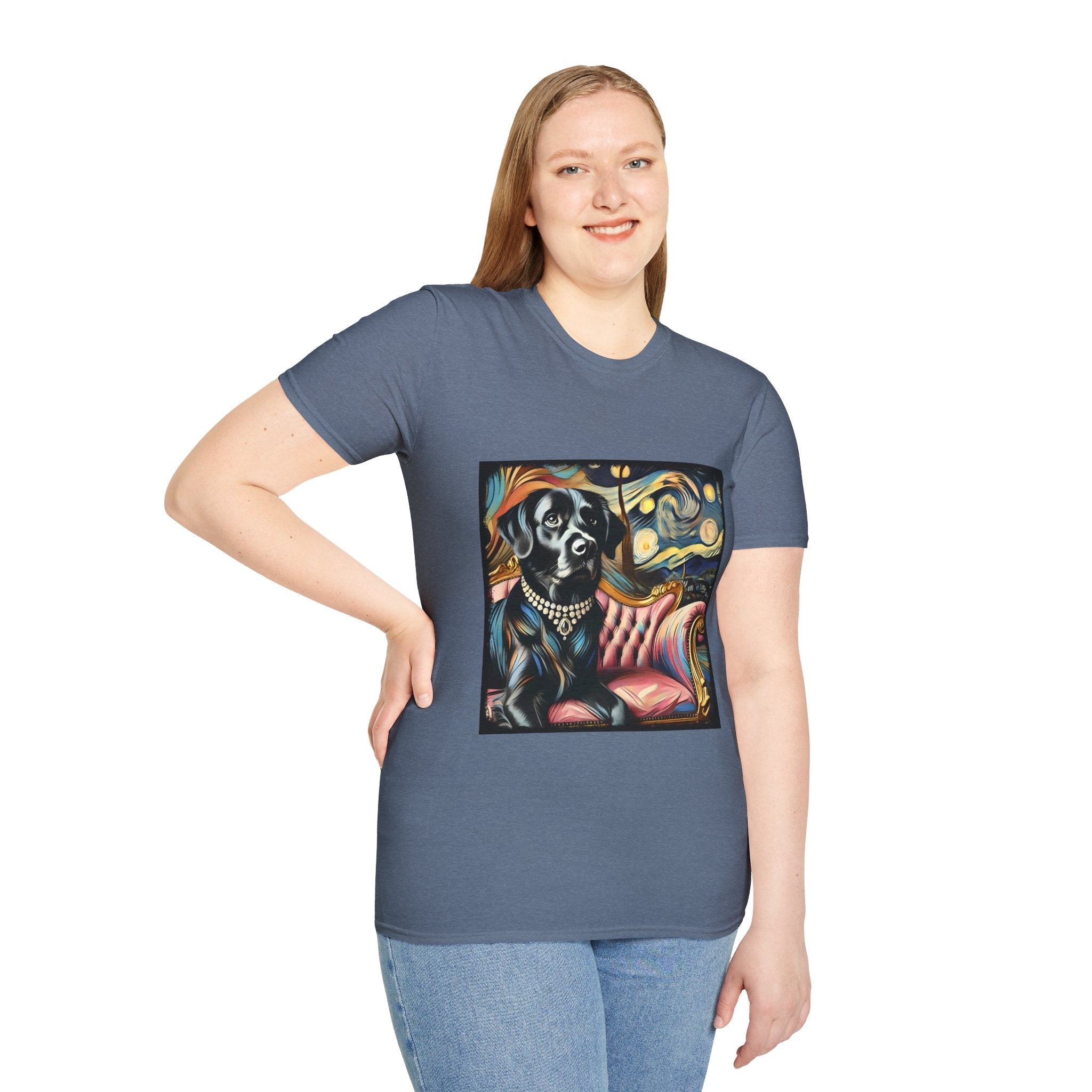 Labrador Retriever Starry Swirl | Unisex Dog T-Shirt
