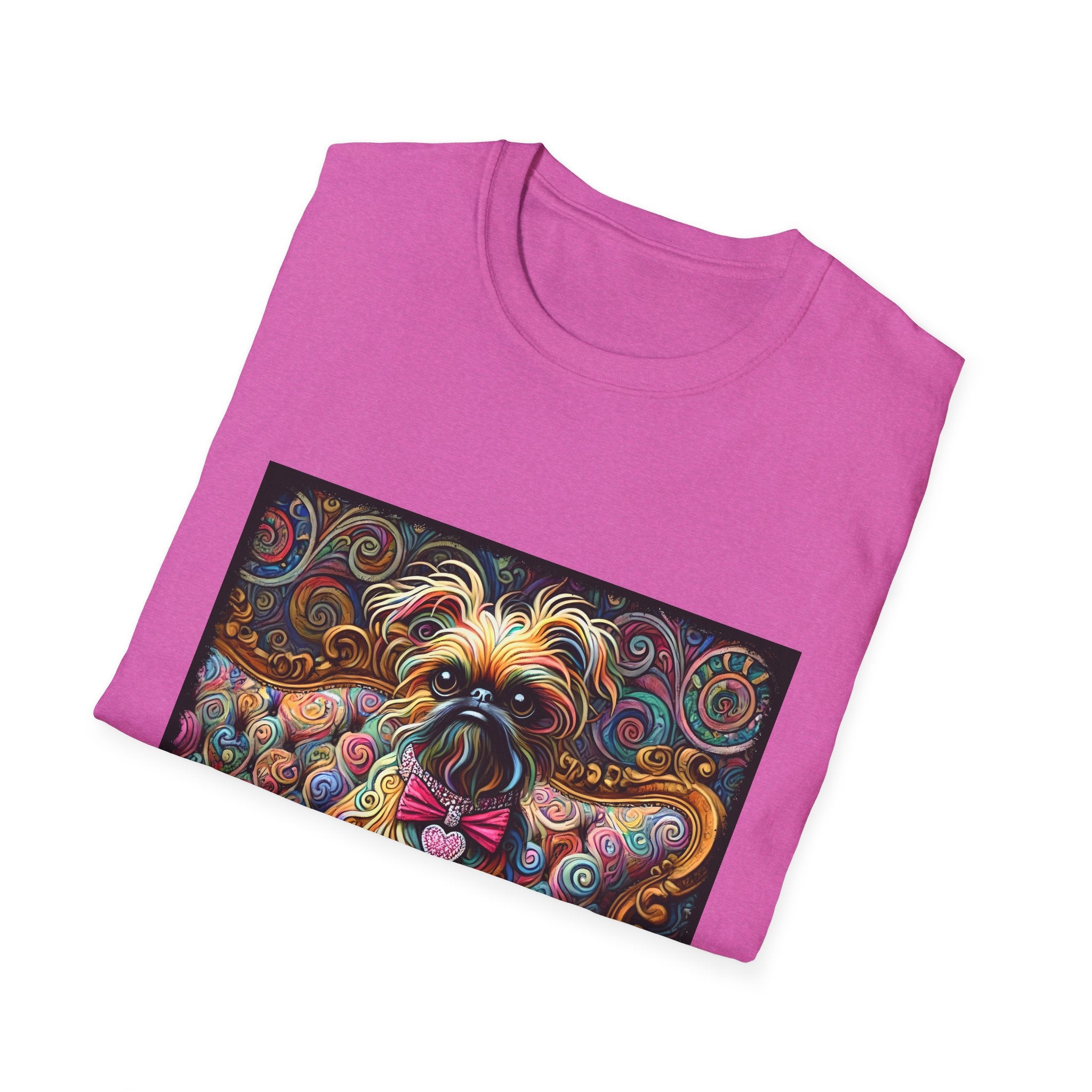 Brussels Griffon Love Swirl | Unisex Dog T-Shirt