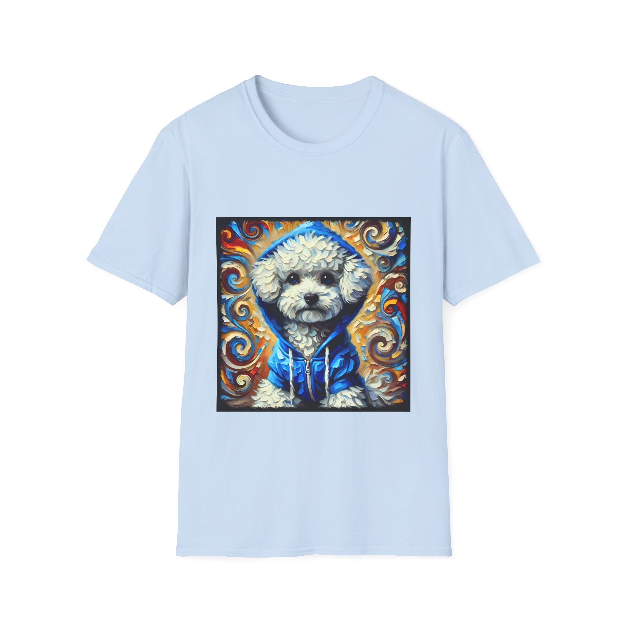 Bichon Frise Hoodie Swirl | Unisex Dog T-Shirt