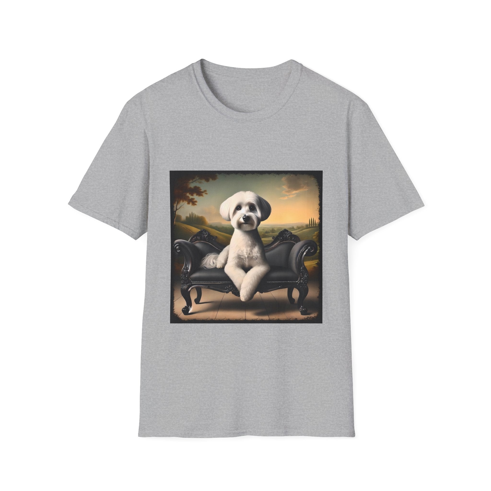 Havanese Posh Portrait |  Unisex Dog T-Shirt
