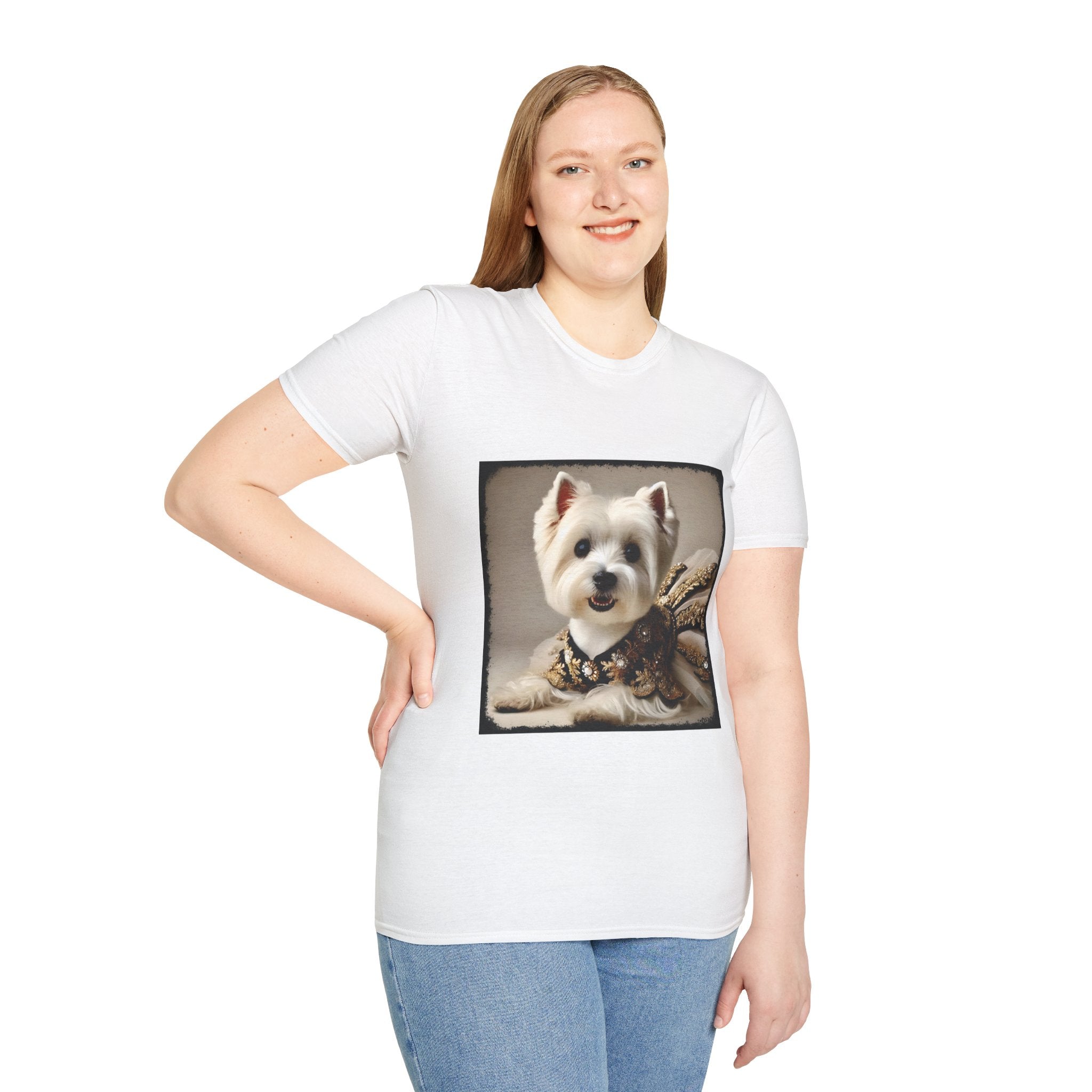 West Highland White Terrier Glitzy Gal | Unisex Dog T-Shirt