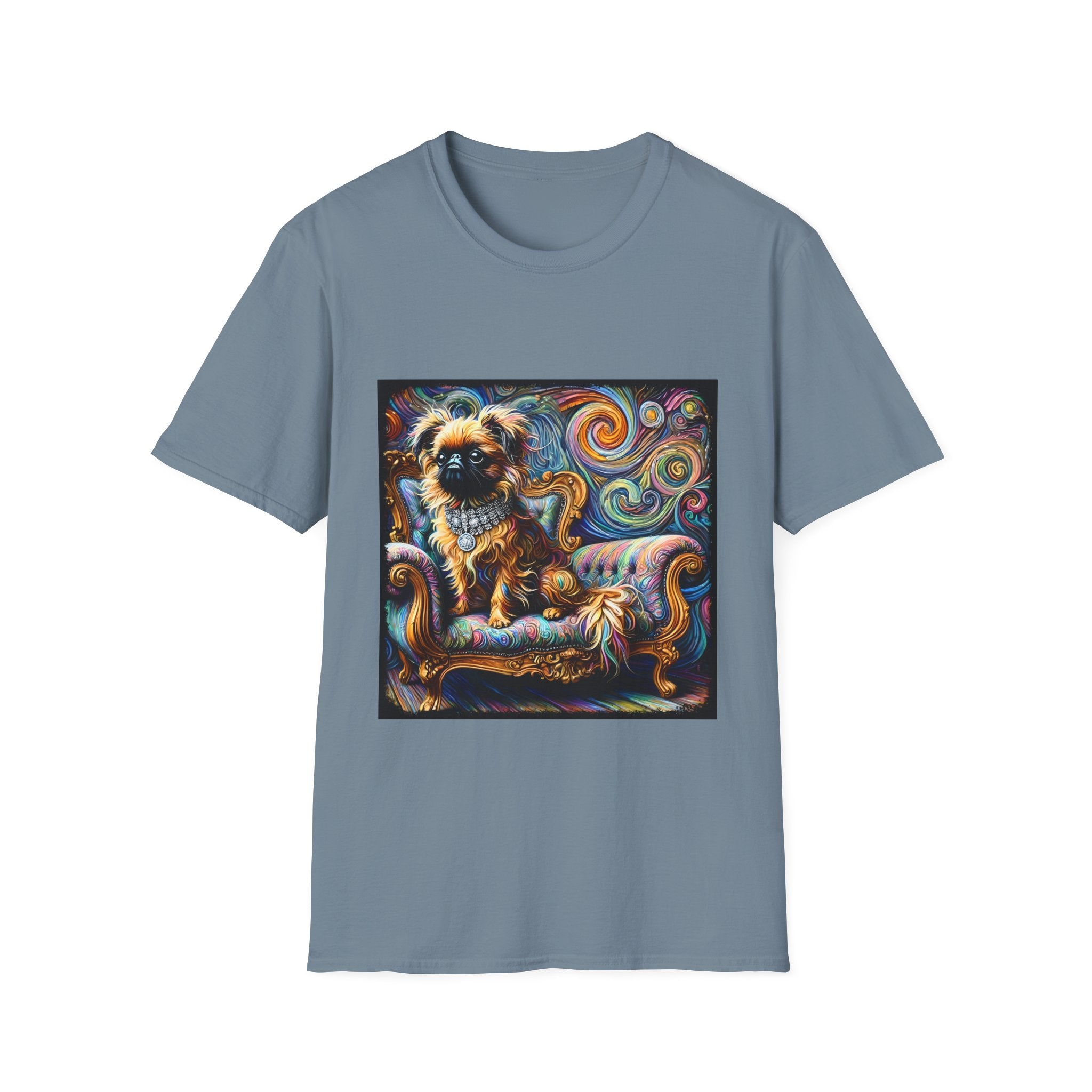Brussels Griffon Diamond Swirl | Unisex Dog T-Shirt