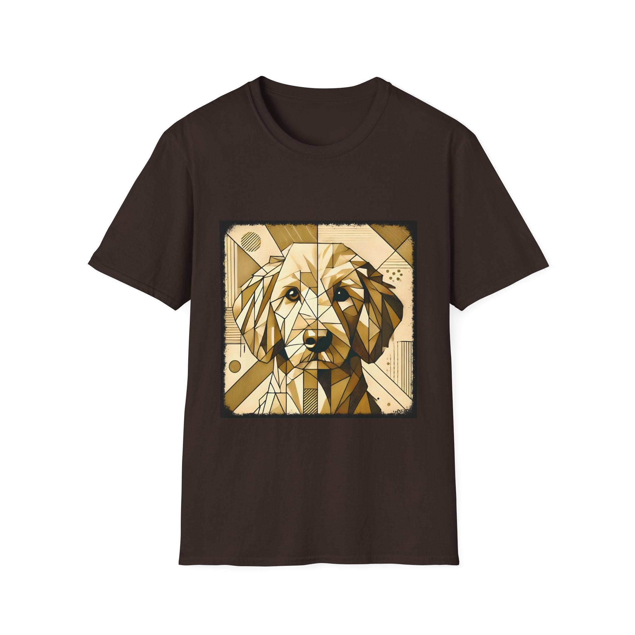 Golden Retriever Golden Geometric | Unisex Dog T-Shirt