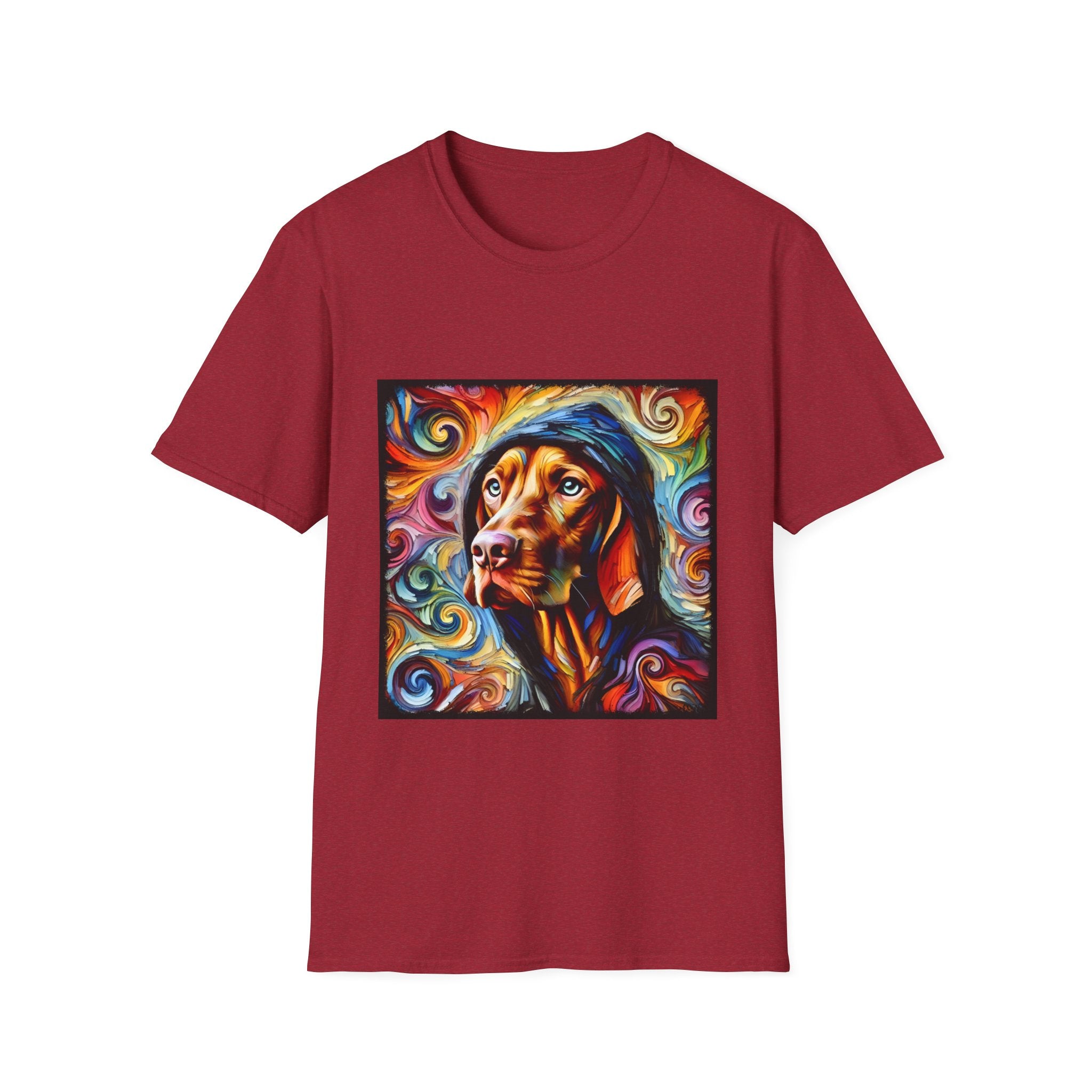 Vizsla Relaxed Swirl | Unisex Dog T-Shirt