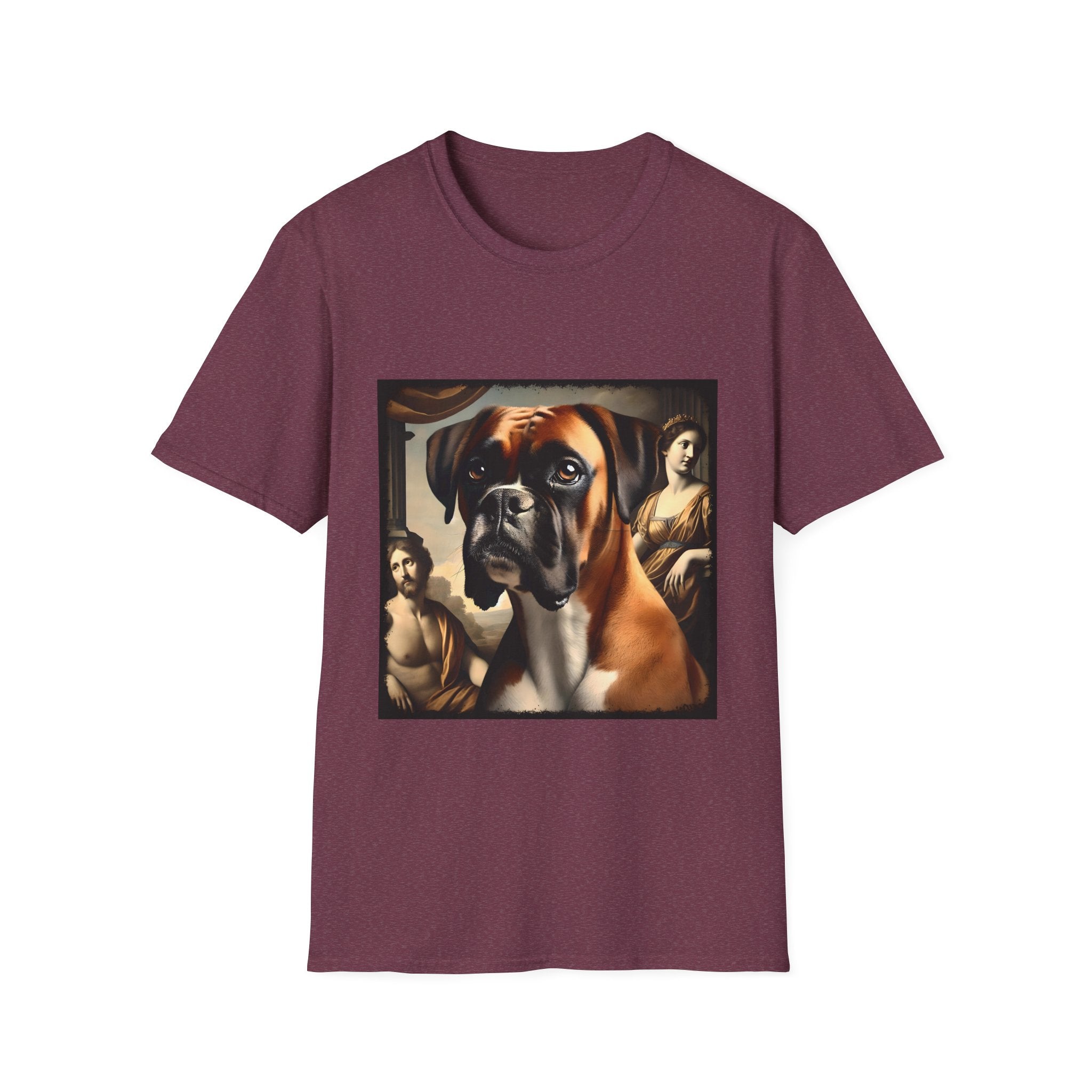Boxer Posh Portrait | Unisex Dog T-Shirt