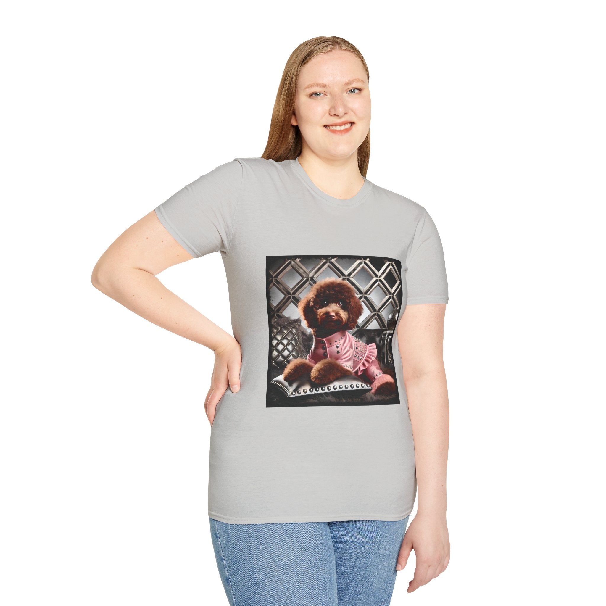 Aussiedoodle Chocolate Icon | Unisex Dog T-Shirt