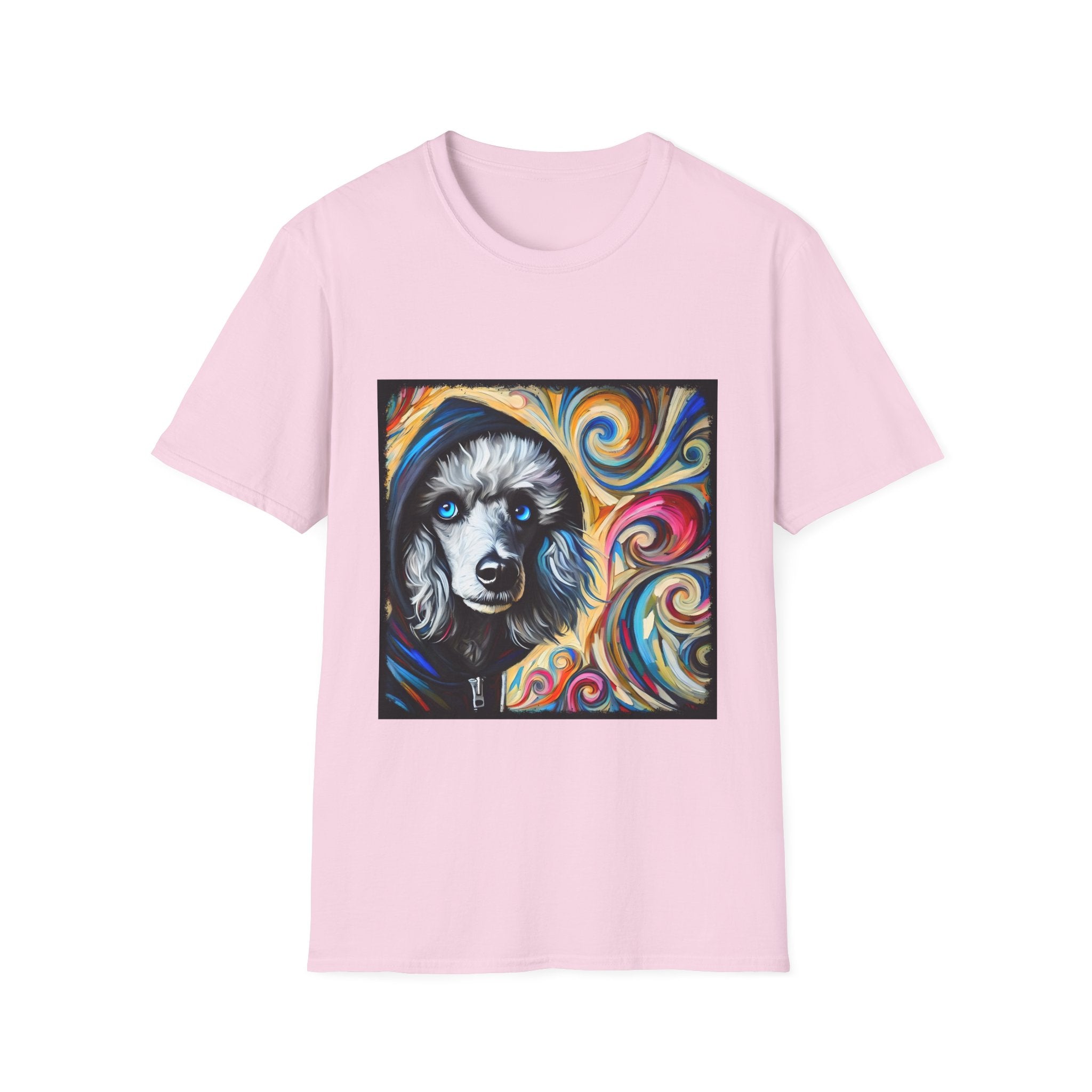 Poodle Relaxed Swirl | Unisex Dog T-Shirt