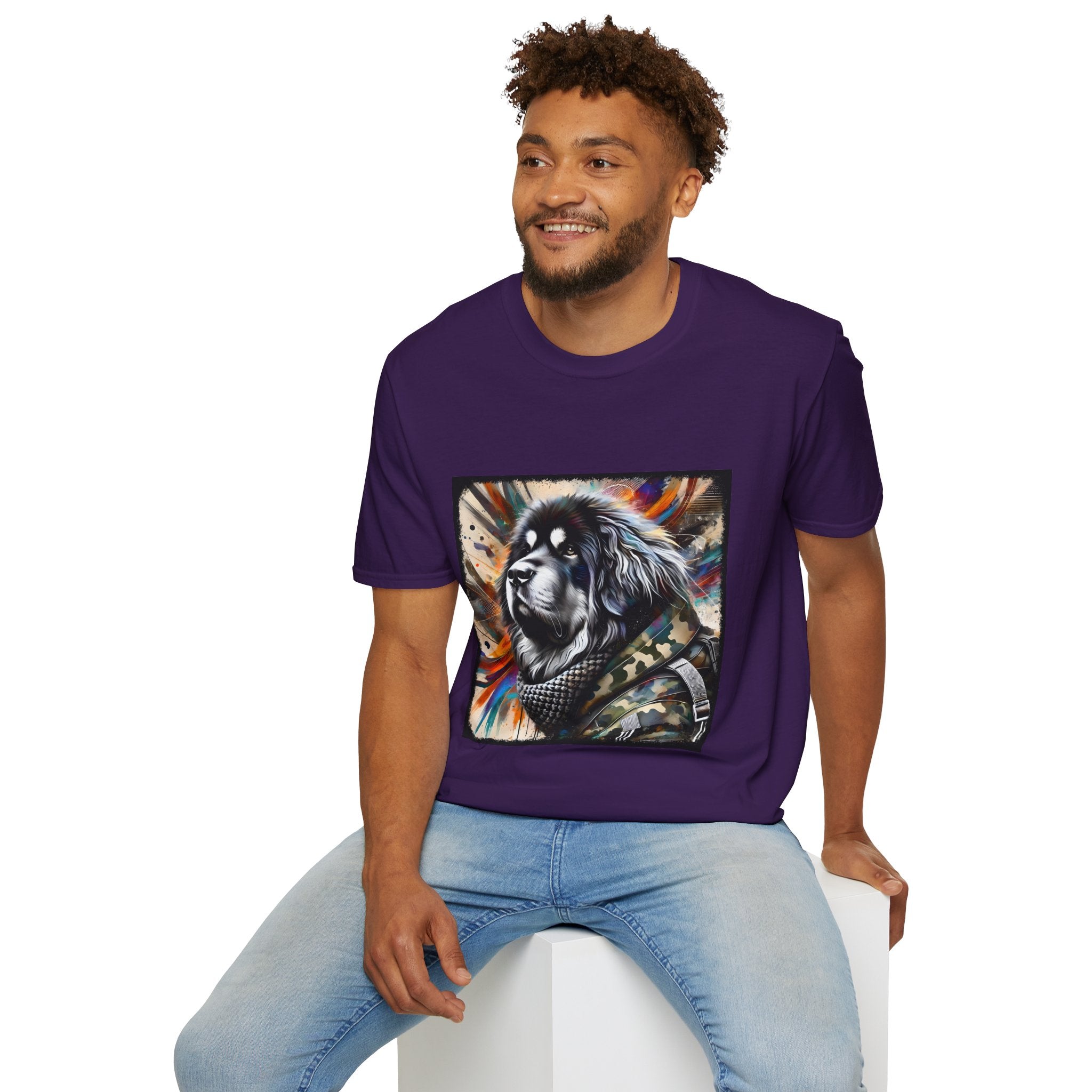 Tibetan Mastiff Bold Armor Classic | Unisex Dog T-Shirt