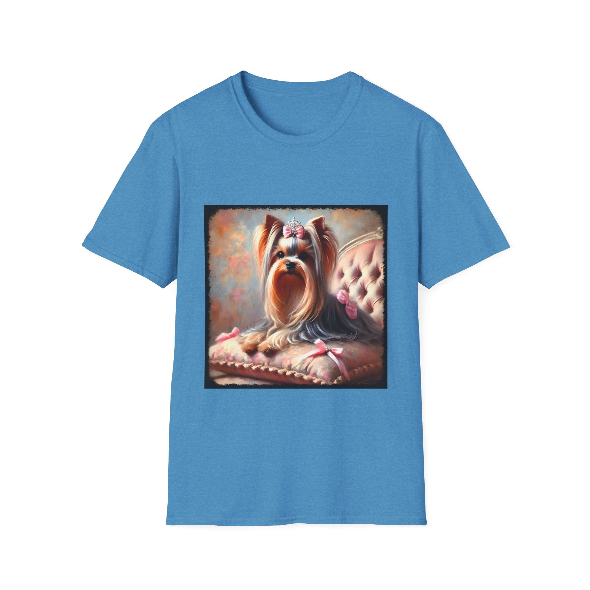 Yorkshire Terrier Bows and Diamonds Classic | Unisex Dog T-Shirt