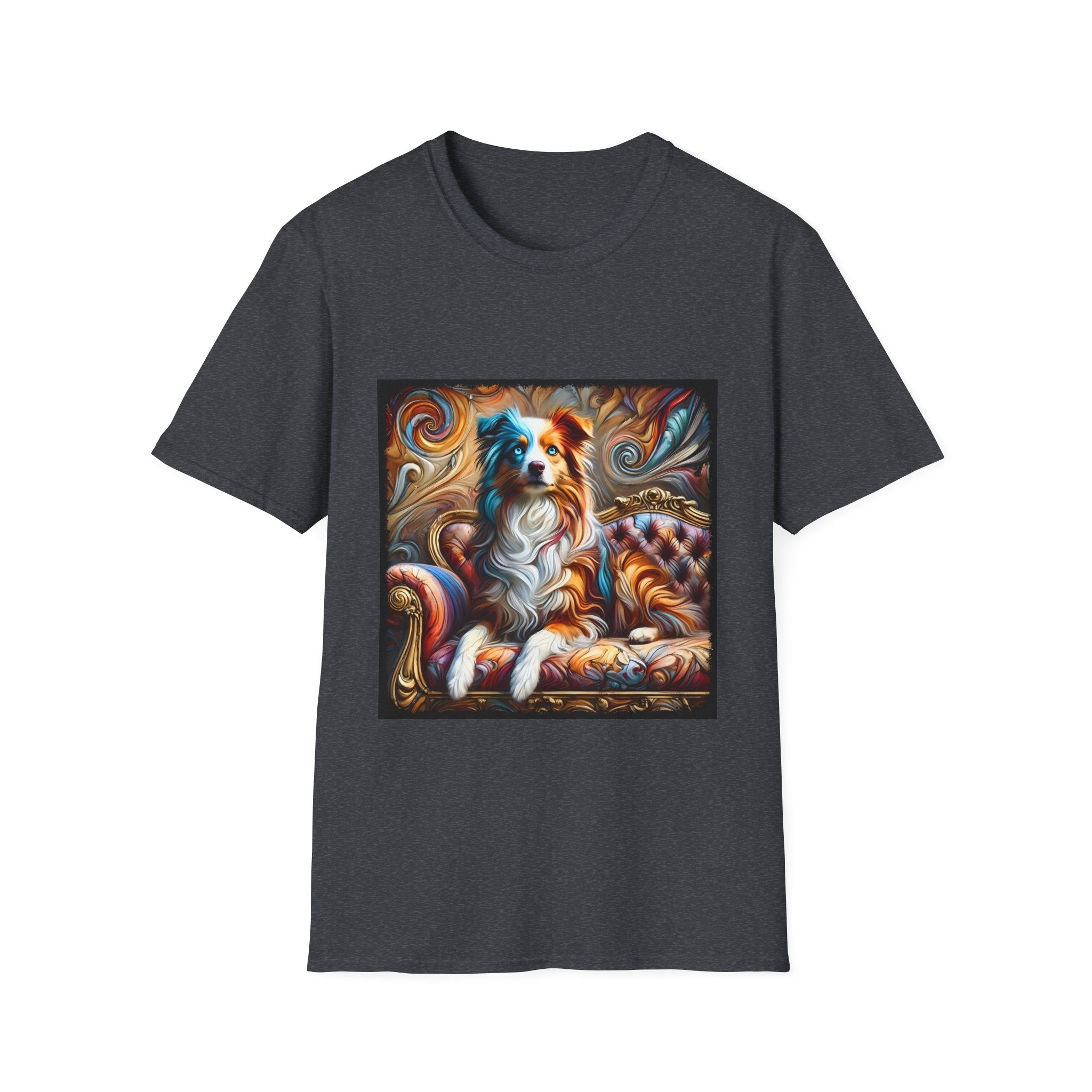 Miniature American Shepherd Bold Swirl |  Unisex Dog T-Shirt
