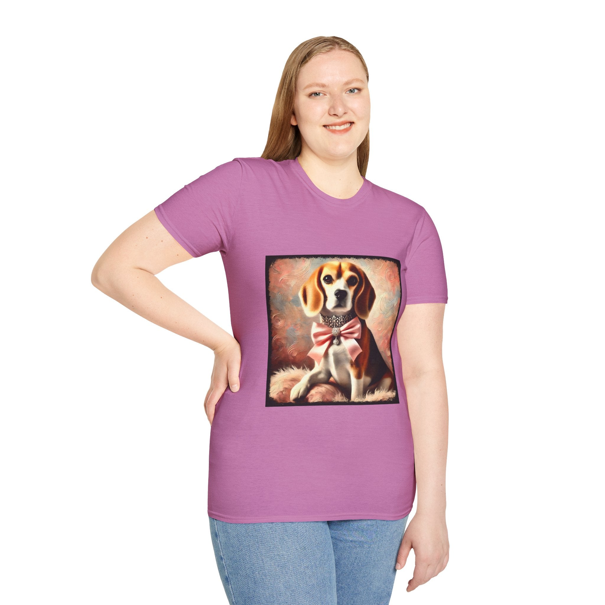 Beagle Diamond Princess Classic | Unisex Dog T-Shirt